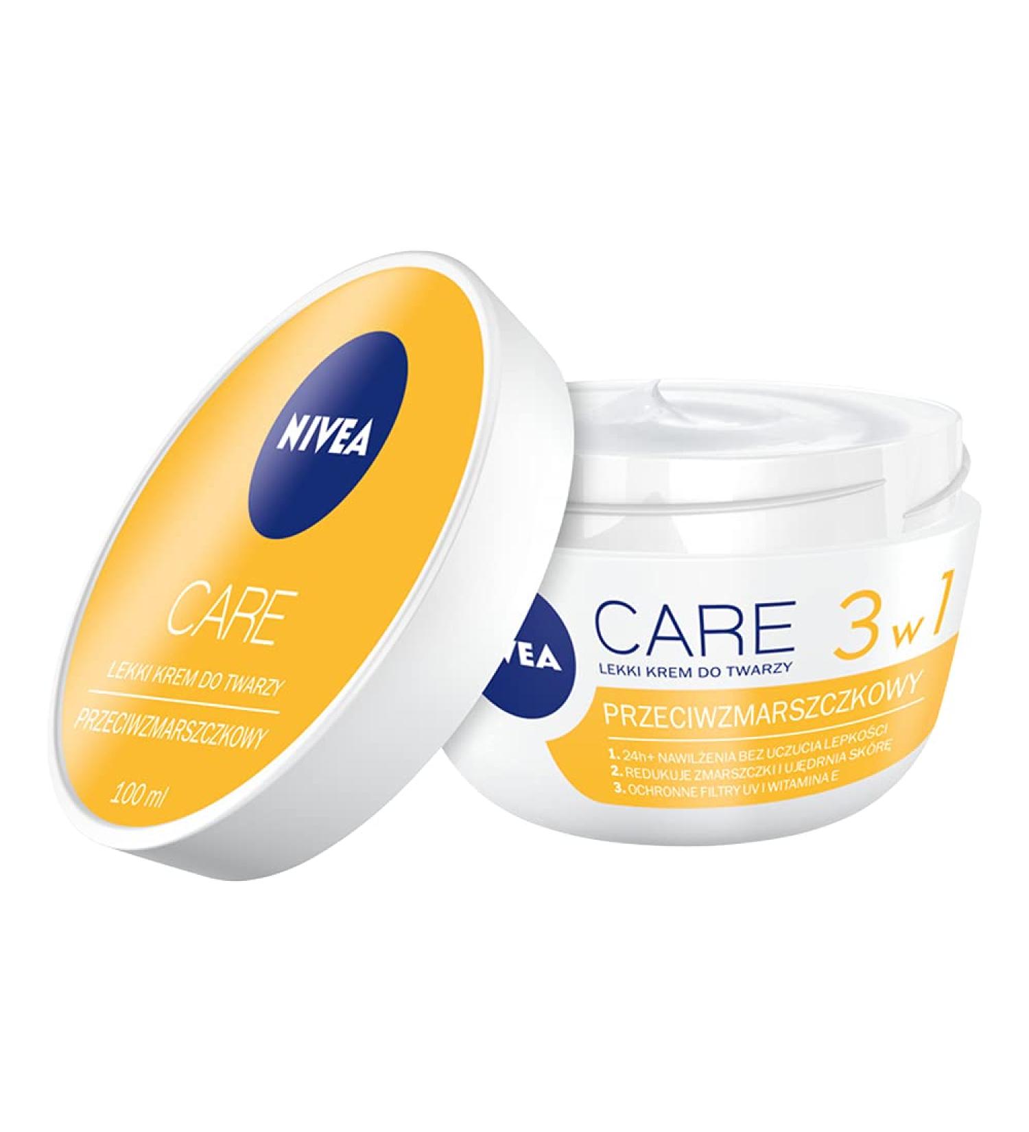 NIVEA NIVEA Light Anti-Wrinkle Cream 100ml - Buy Online on GoSupps.com