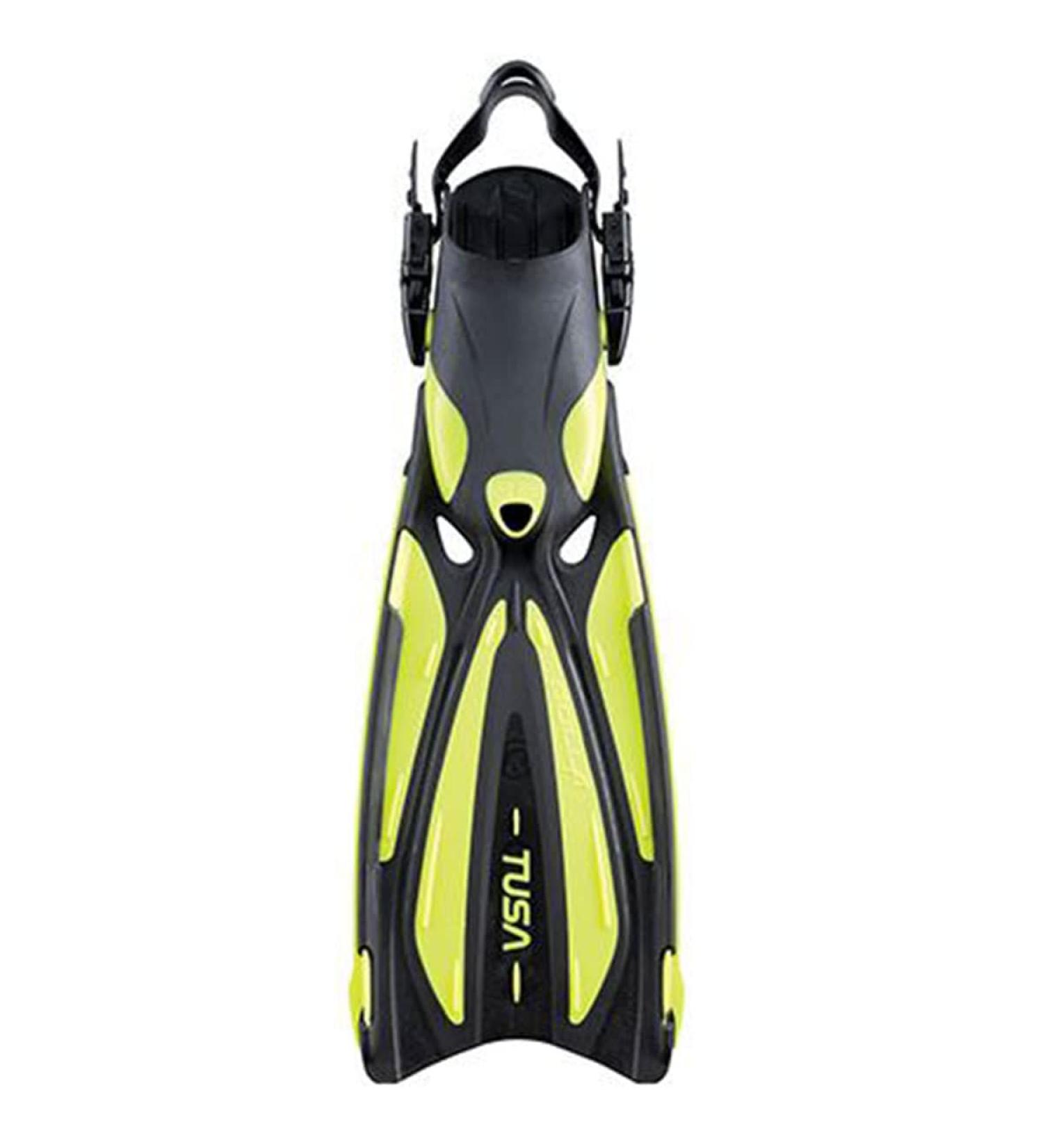 TUSA SF-22 Solla Open Heel Diving Fins - Large Flash Yellow - Buy Online on GoSupps.com