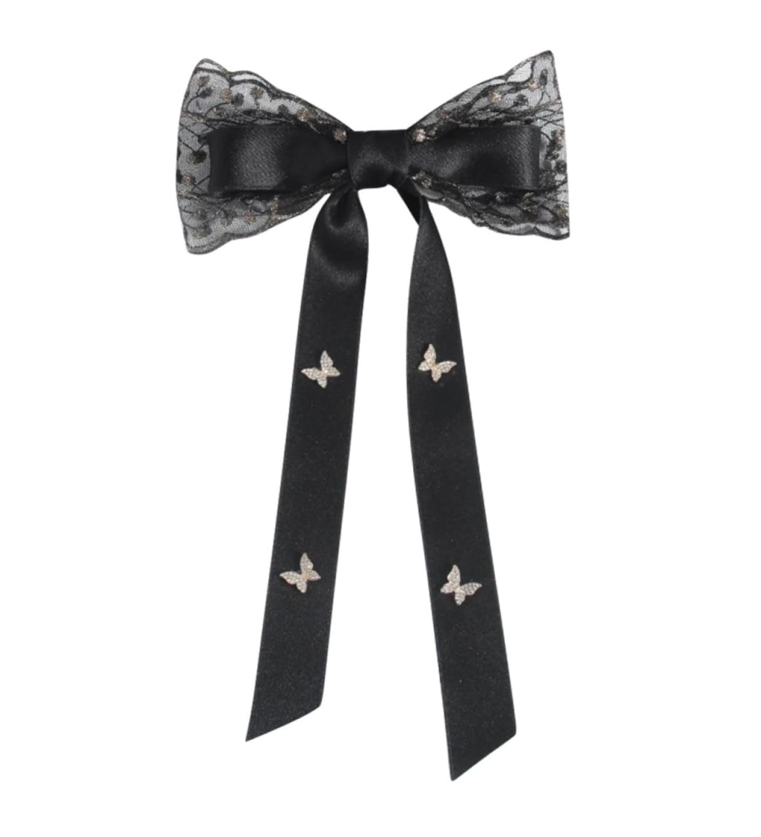 minkissy Bow Hairpin Big Bows for Girls Bows Hairpins Hair Bows for Tiaras for Women Hair Barrettes for Women Hair Gems for Women Girl Bows Barrette for Women Woman Fabric Ribbon Bow Tie - Buy Online on GoSupps.com