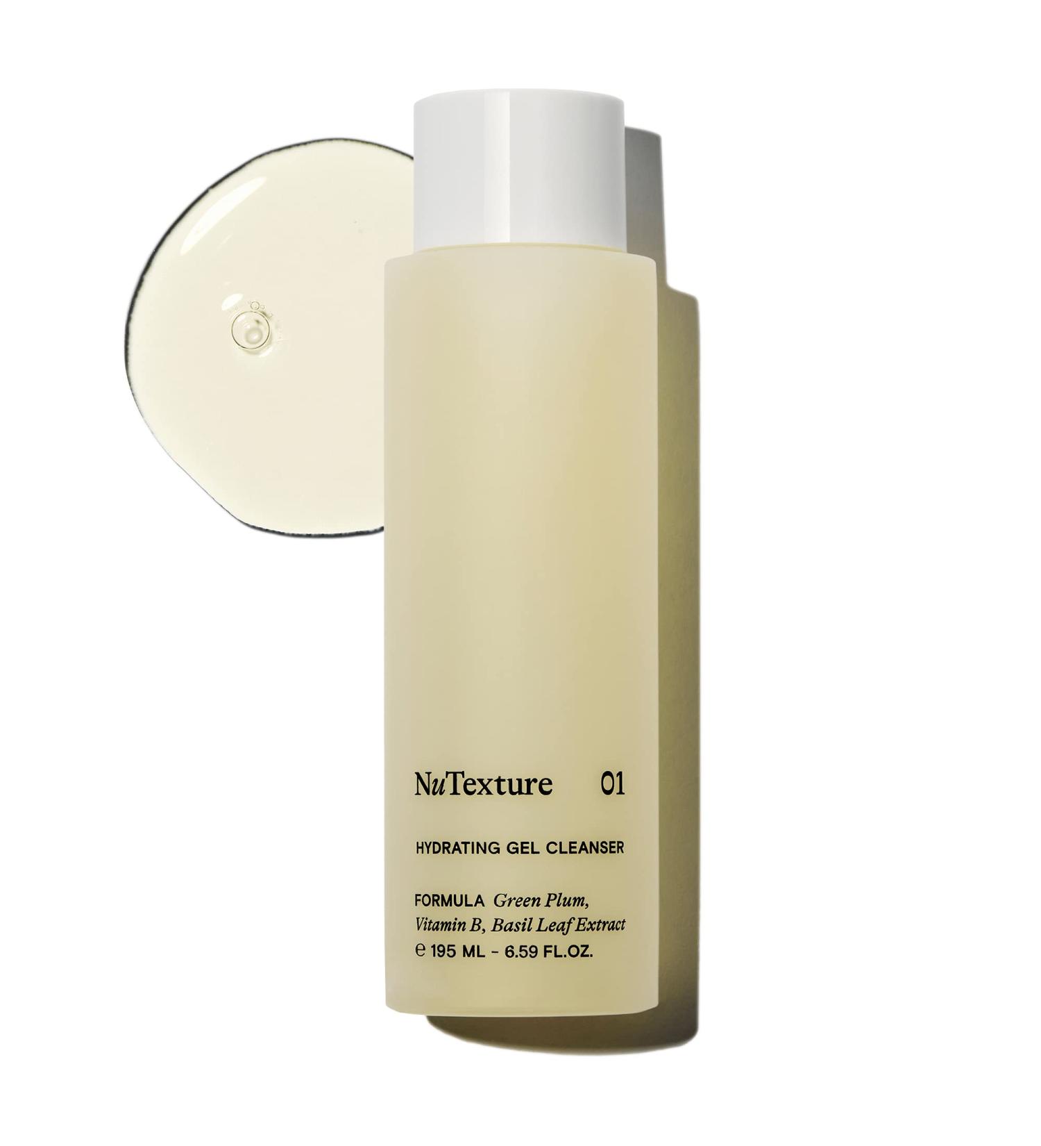 Hydrating Gel Cleanser | Daily Facial Wash with Green Plum & Vitamin B | Gentle & Moisturizing for Sensitive Skin - Buy Online on GoSupps.com