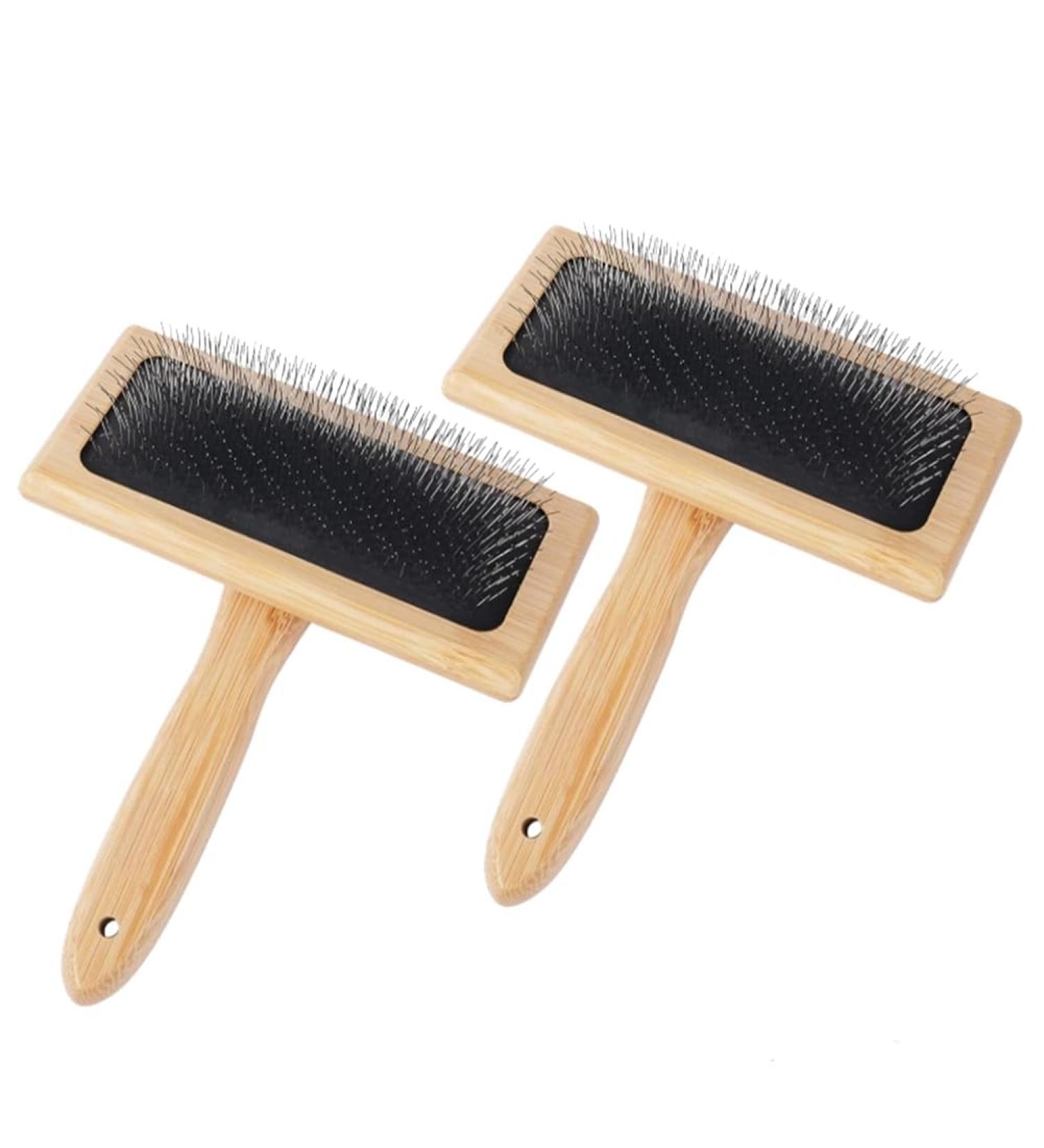 Nemeii Large Wool Carding Tools - 2 Pack 6.1x4.8 Hand Card for Wool Craft & Pet Grooming - Durable & Easy to Use - Buy Online on GoSupps.com