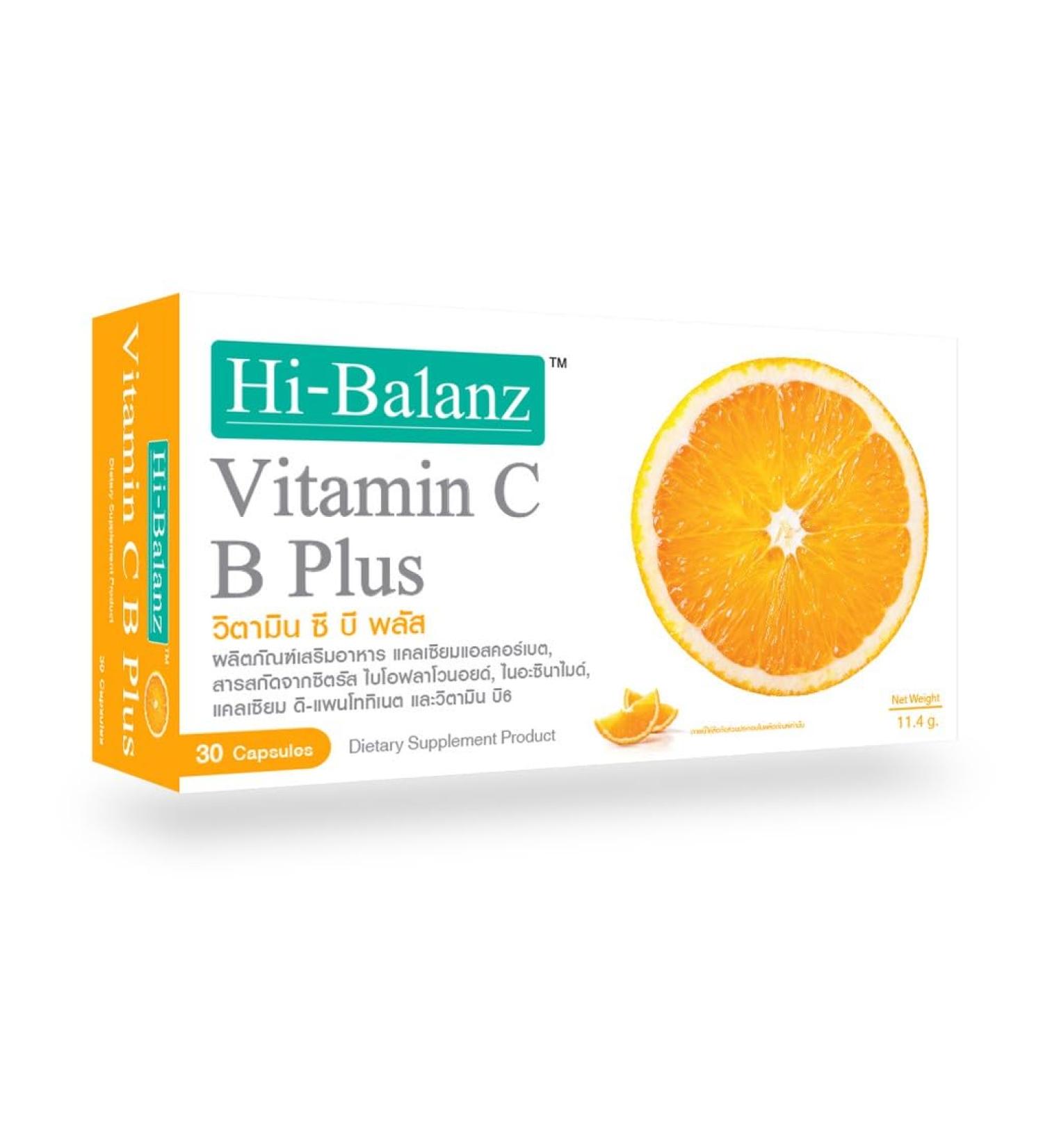 Generic Hi-Balanz Vitamin C B Plus 30 Capsules