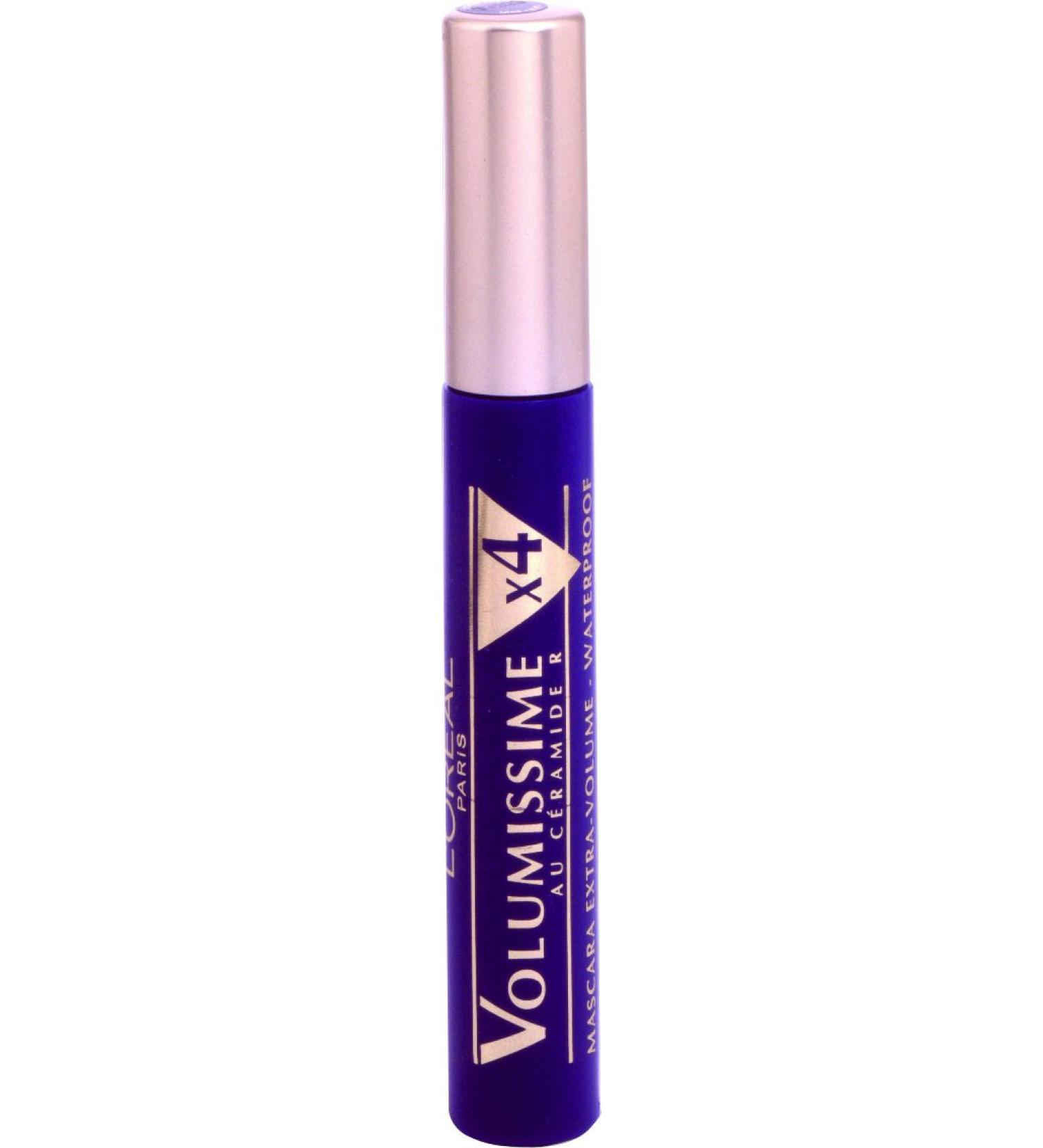 L'Oreal Extra-Volume Volumising Waterproof Mascara, 7.5 ml, Black