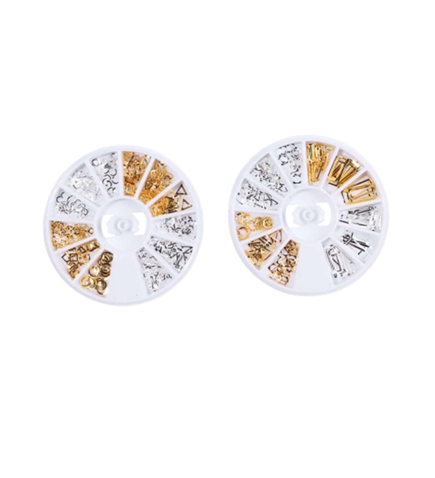 FRCOLOR 2 Boxes Decor Rhinestones Nail Accessories Nail Rivet Goldendoodle Ornament Rivets for Metal Tape Dispenser Gold Trim Diy Fingernail Patch Manicure Rivet Metal Rivet Gem 3d Orange - Buy Online on GoSupps.com