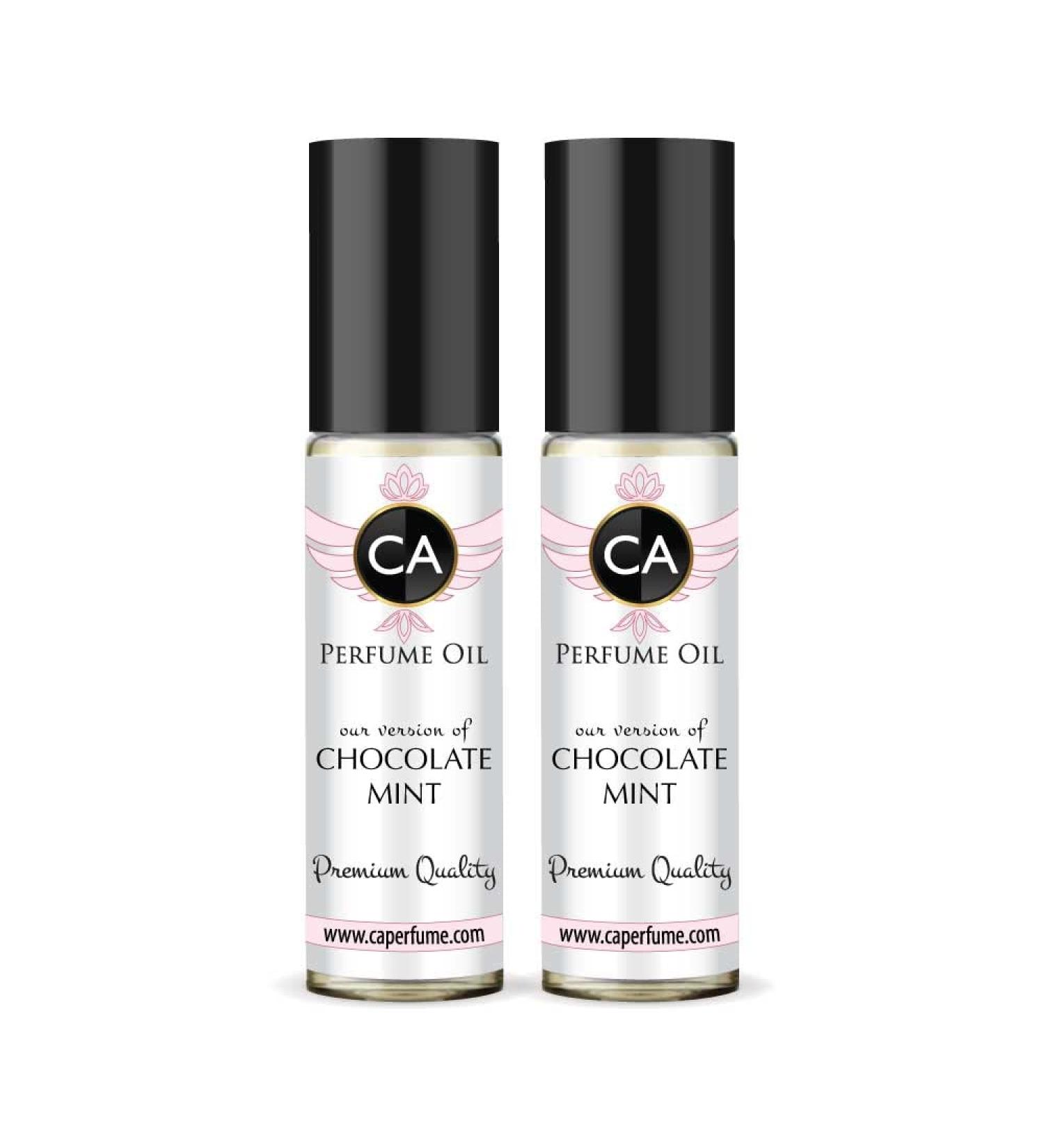 CA Perfume Impression of Emra Chocolate Mint For Women & Men Replica Fragrance Body Oil Dupes Alcohol-Free Essential Aromatherapy Sample Travel Size Concentrated Long Lasting Roll-On 0.3 Fl Oz-X2 - Buy Online on GoSupps.com