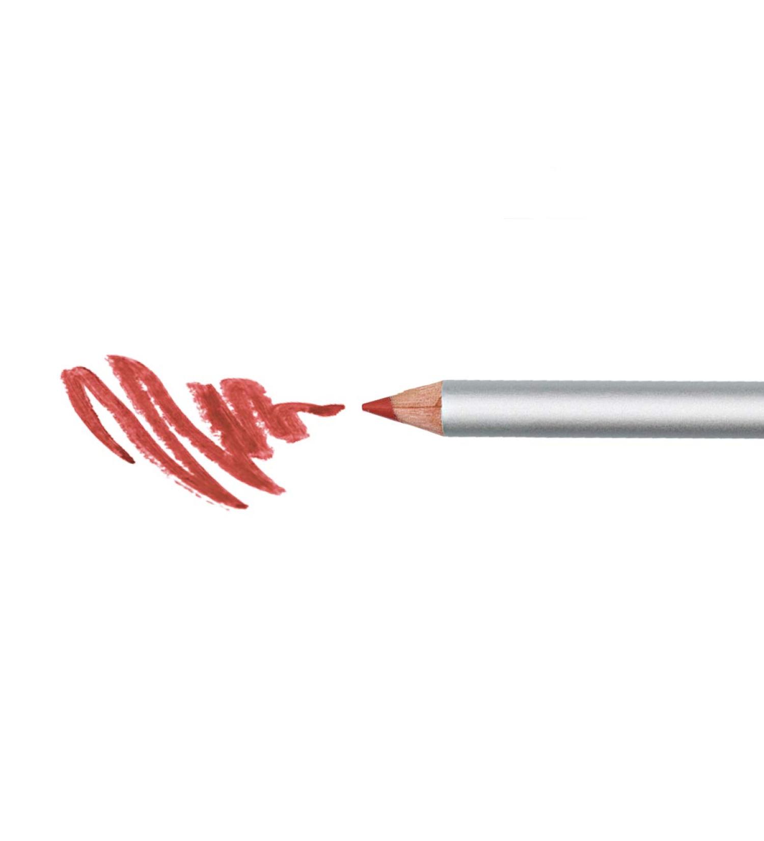 Lauren Brooke Cosmetiques All Natural Lip Liner Pencil - Persimmon | Organic Makeup - Buy Online on GoSupps.com