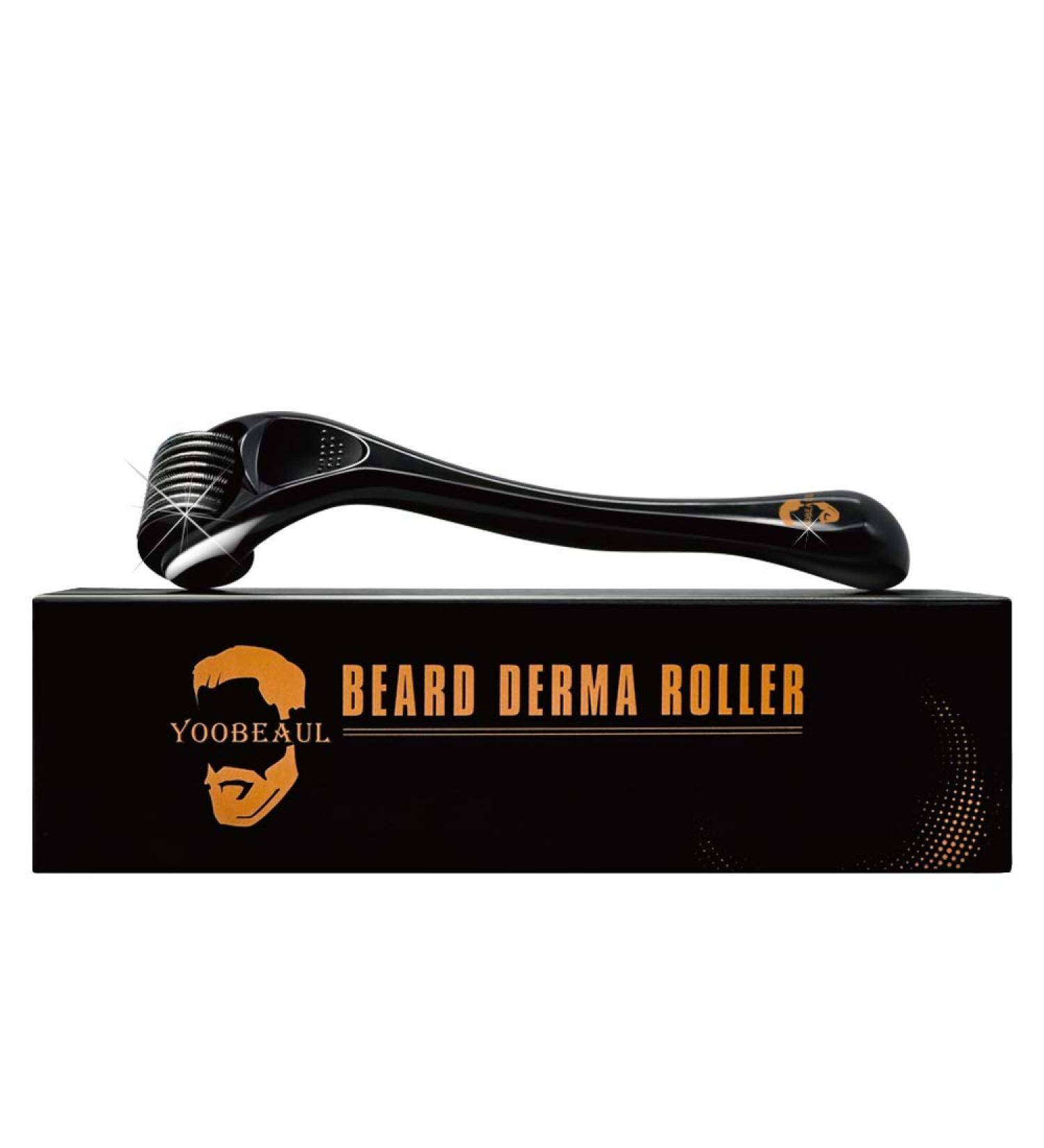 YOOBEAUL Beard Derma Roller for Men - Beard Growth & Care Kit Refill - Buy Online on GoSupps.com