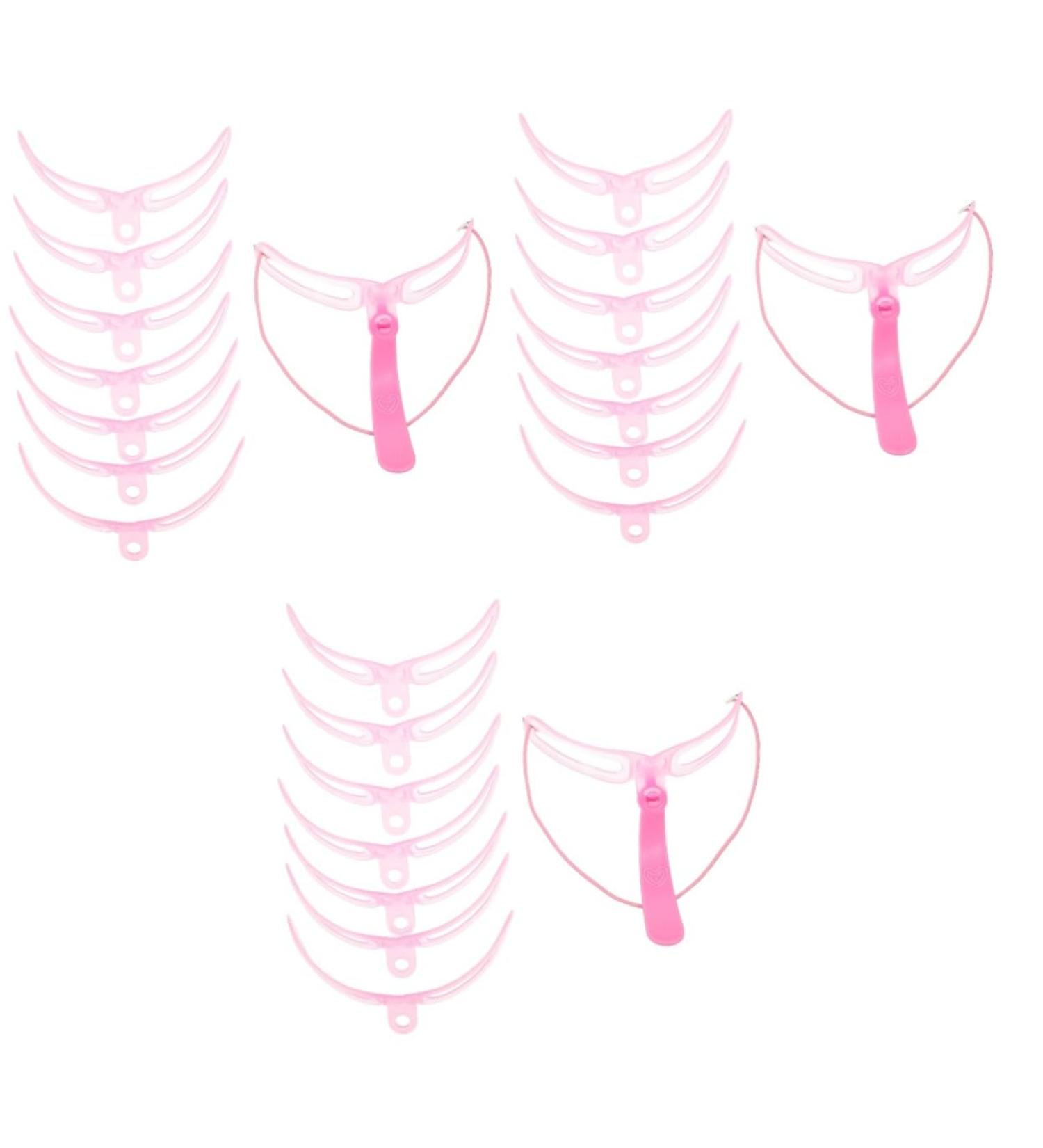 Housoutil Eyebrow Tools 9 Sets Eyebrow Aid Grooming Brow Stencil Professional Eyebrow Stencil Replaceable Travel Accessories 12X11X8CMx3pcs Pinkx3pcs - Buy Online on GoSupps.com