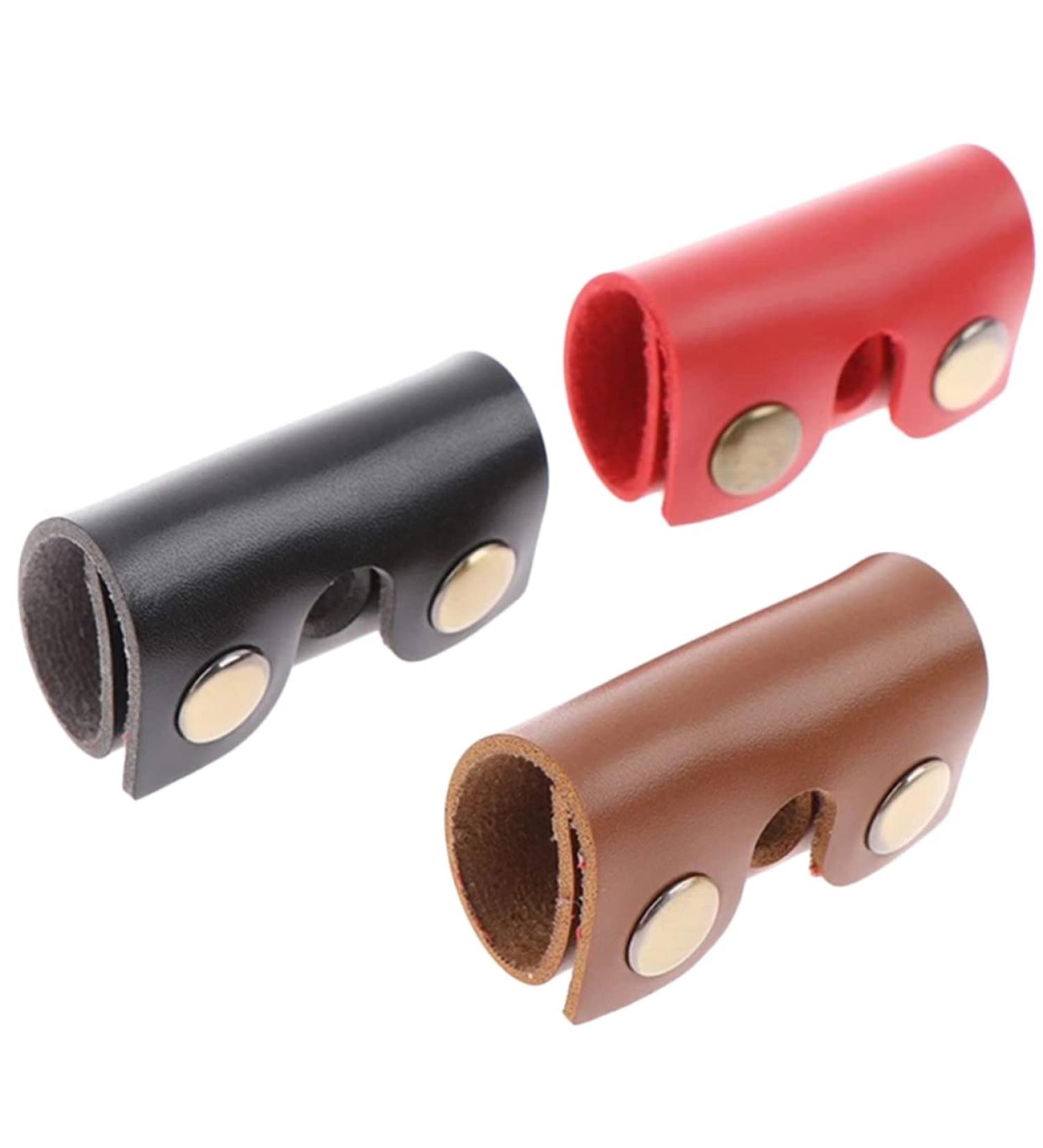 Minkissy 3-Pack Flamingo Razor Storage Carrier | Synthetic Leather Protective Case for Manual Razors - Buy Online on GoSupps.com