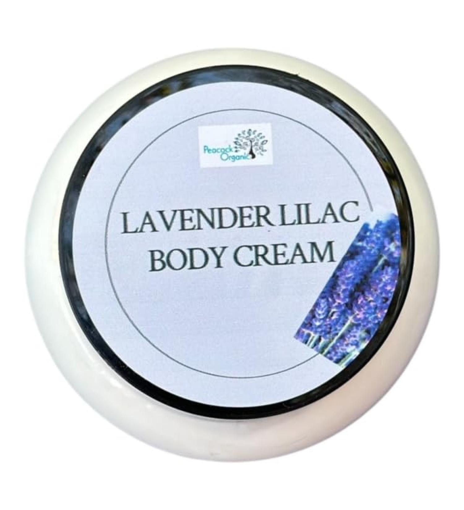 Lavender Lilac Body Cream - Hydrating Natural Moisturizer for Body - 8oz - Buy Online on GoSupps.com