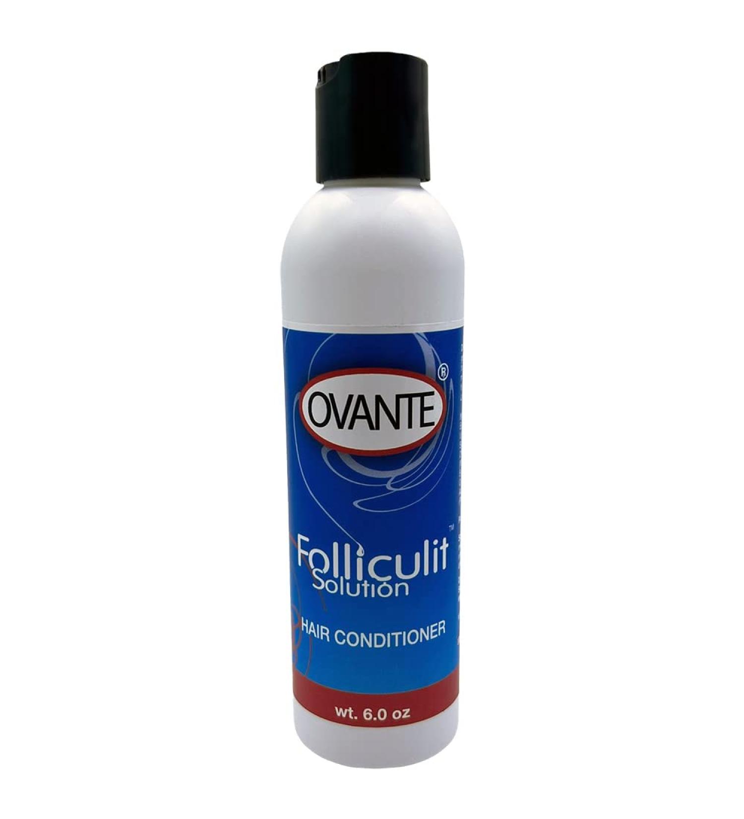 Folliculitis Solution Hair Conditioner for Treatment of Men and Women with Scalp Folliculitis Dandruff Itchy Scalp - 6.0 oz