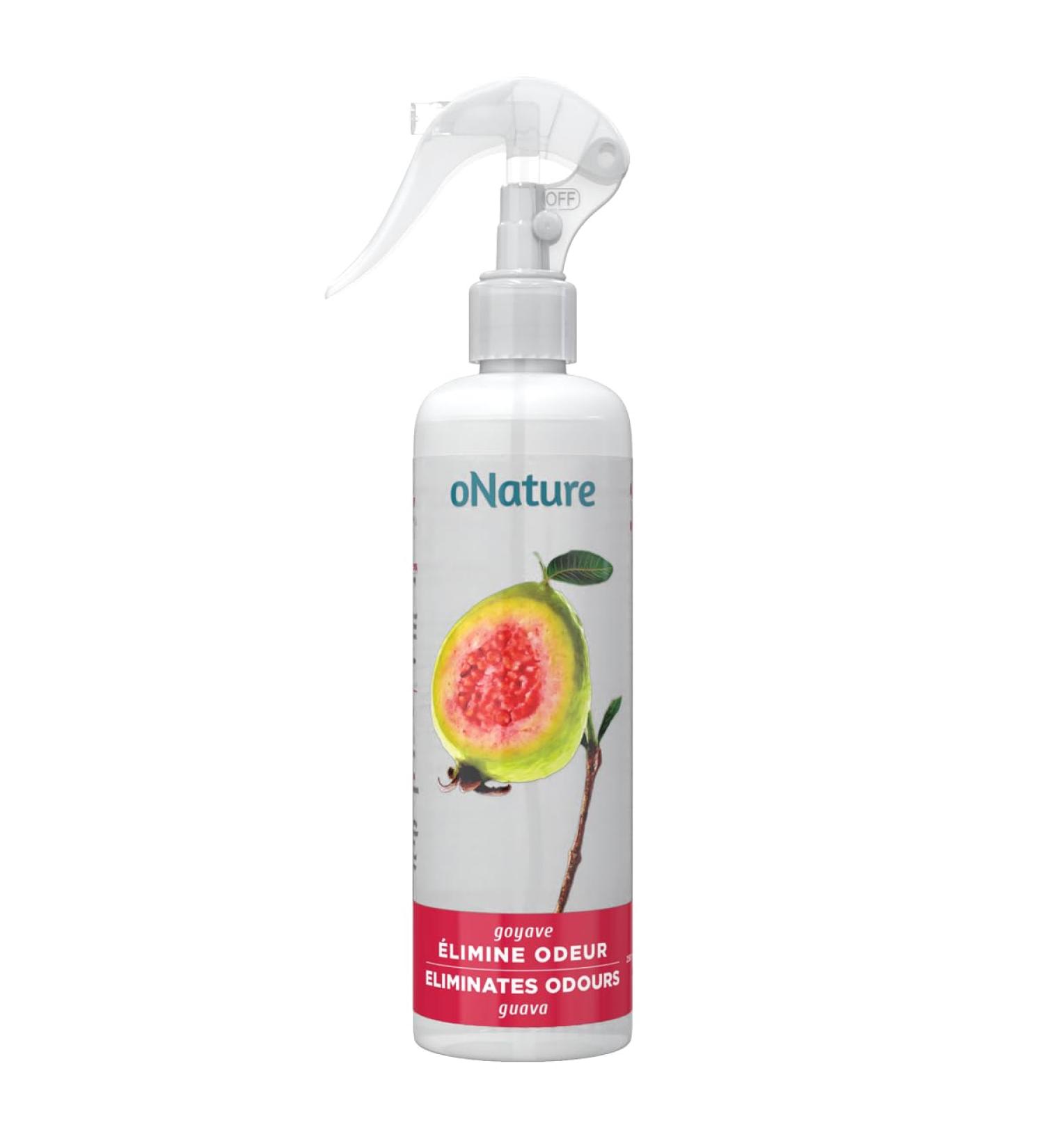 oNature Fabric Refresher Spray Water Mist for Linen Made with Natural Ingredients (Guava Aroma 250 ml) Guava 250 ml (Pack of 1) - Buy Online on GoSupps.com