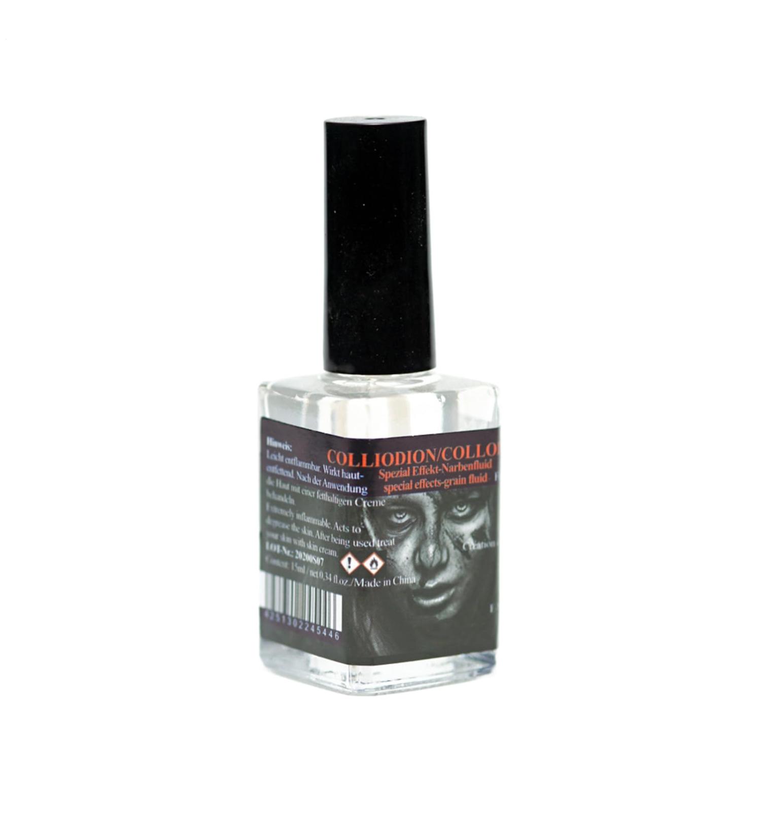 Scar Liquid 15ml Halloween Scar Liquid Paint with Brush Personal Body Makeup - for Face Skin Body Costume Cosplay Halloween Photography Role-Playing - Buy Online on GoSupps.com