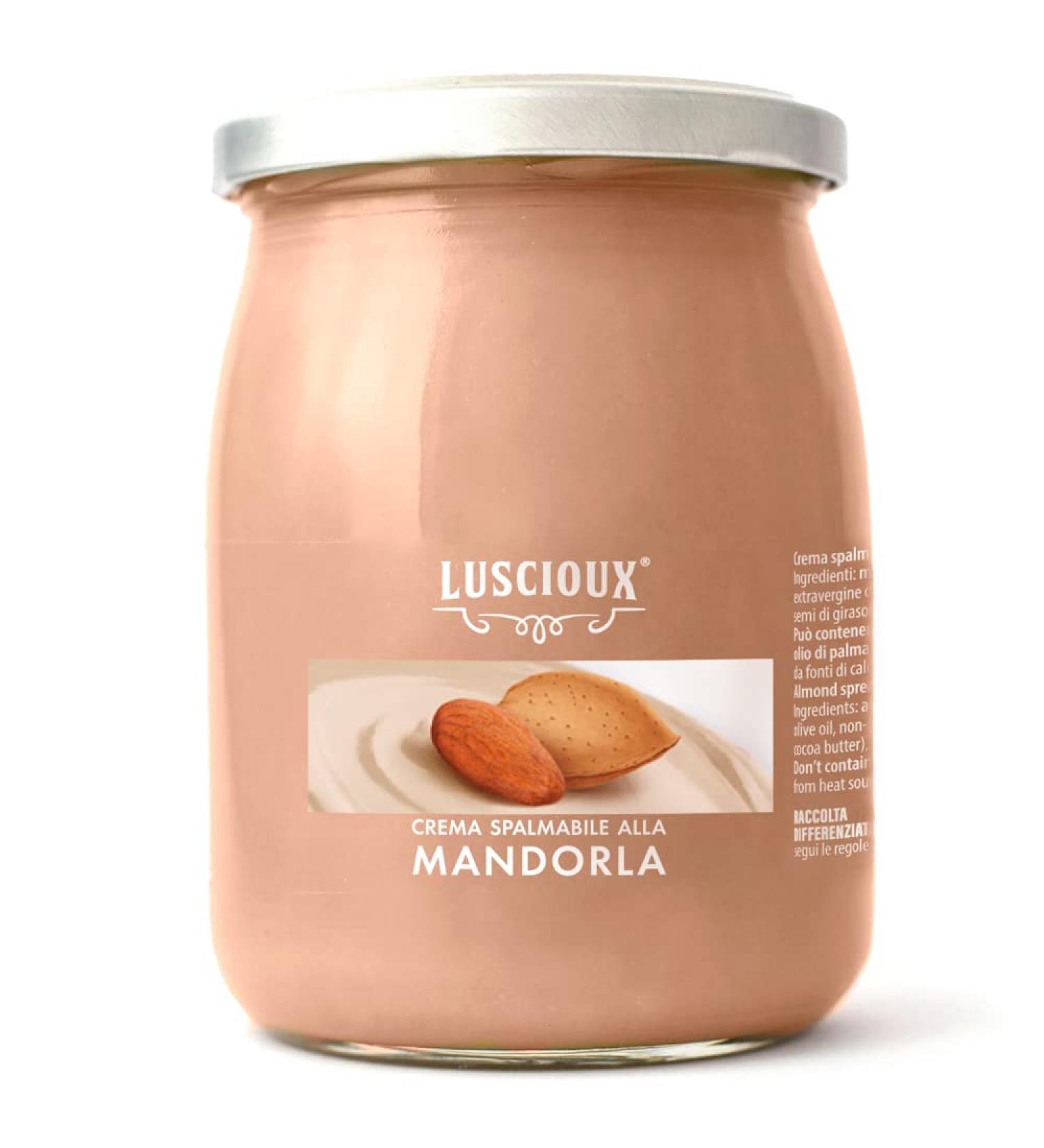 LUSCIOUX Sicilian almond spread with 45% almonds (600)
