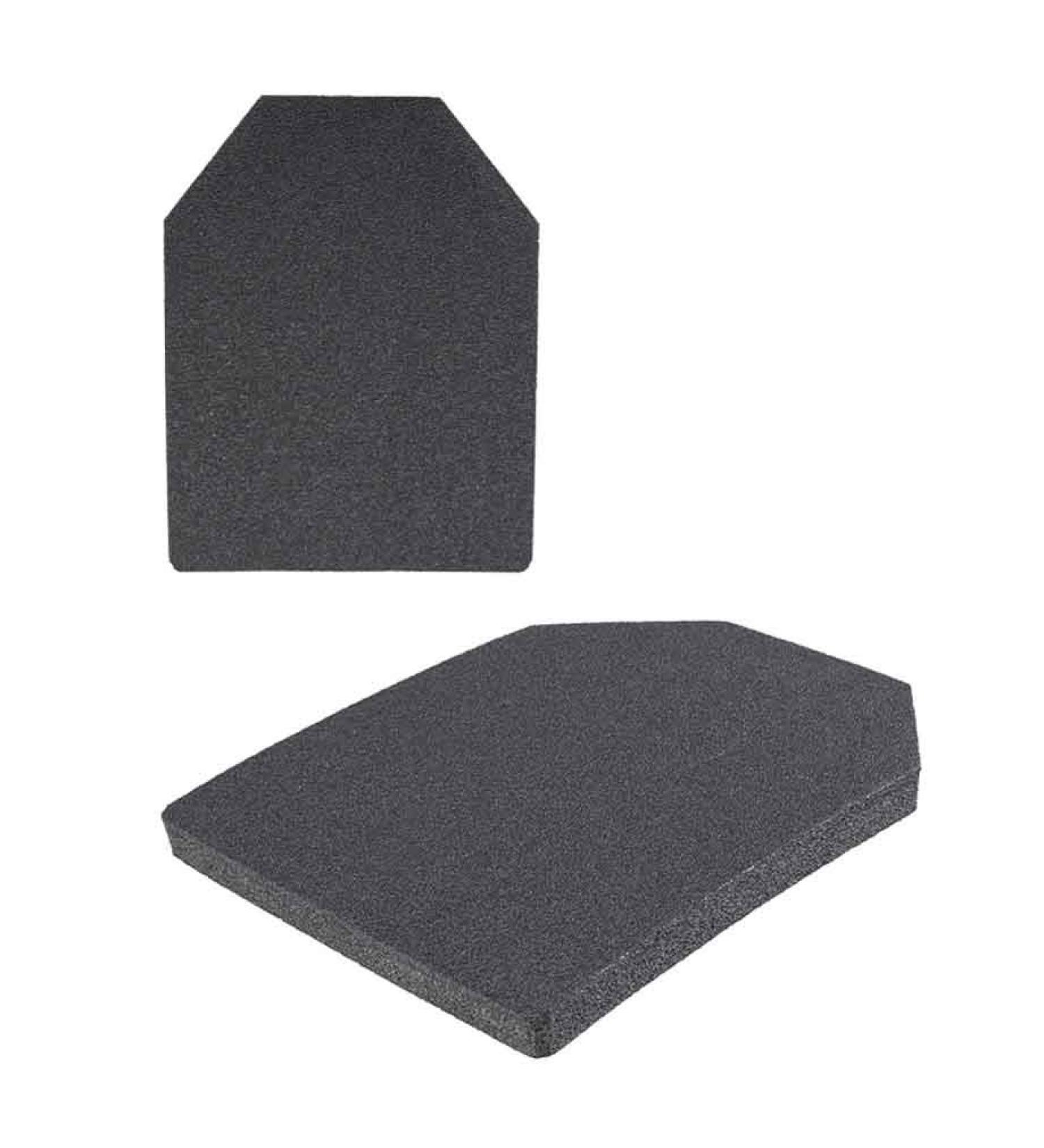 Mil-Tec Pack of 2 Dummy Training Plates Black 33 x 25.5 cm