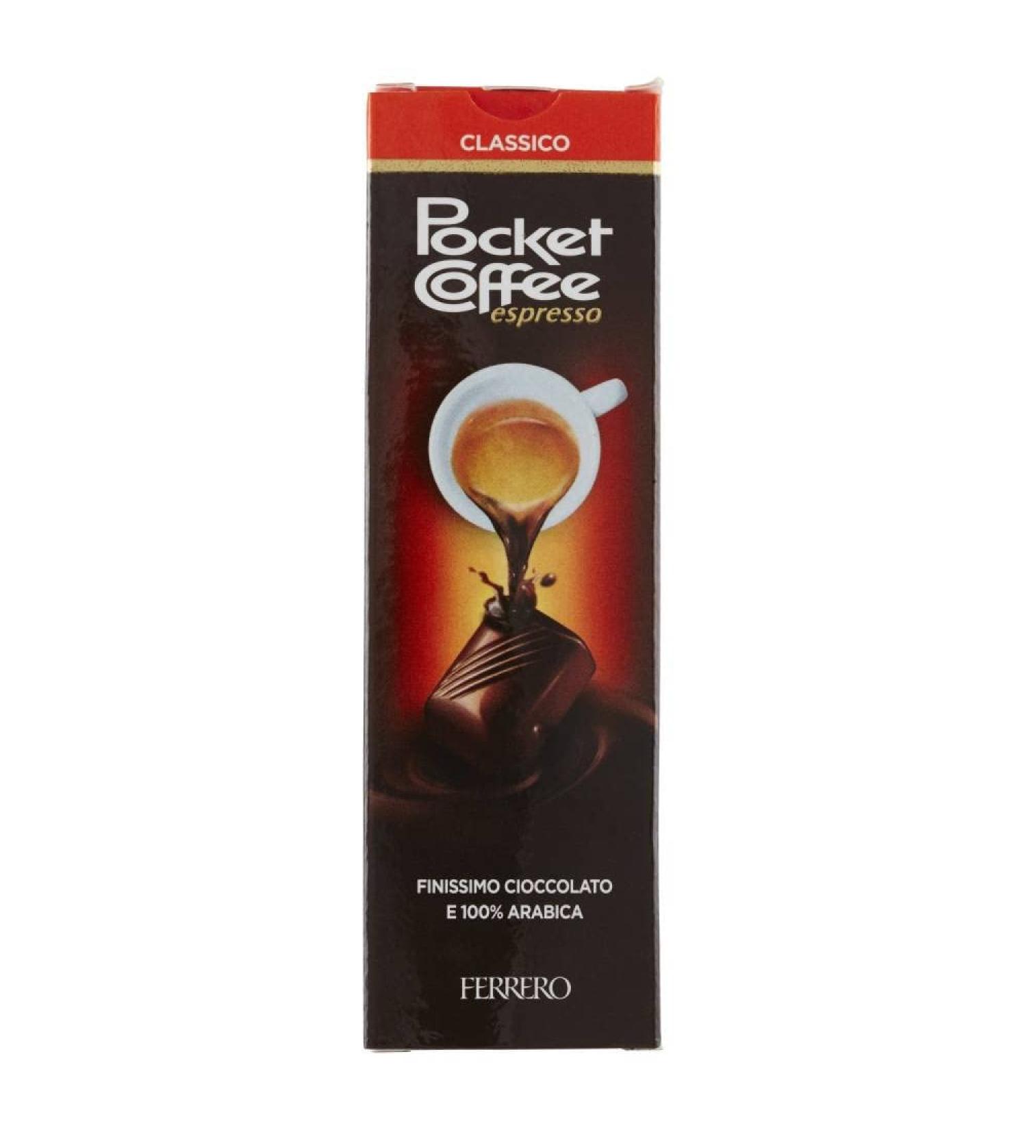Ferrero Ferrero Pack of 15 sachets of 5 pocket coffee sachets made in Italy