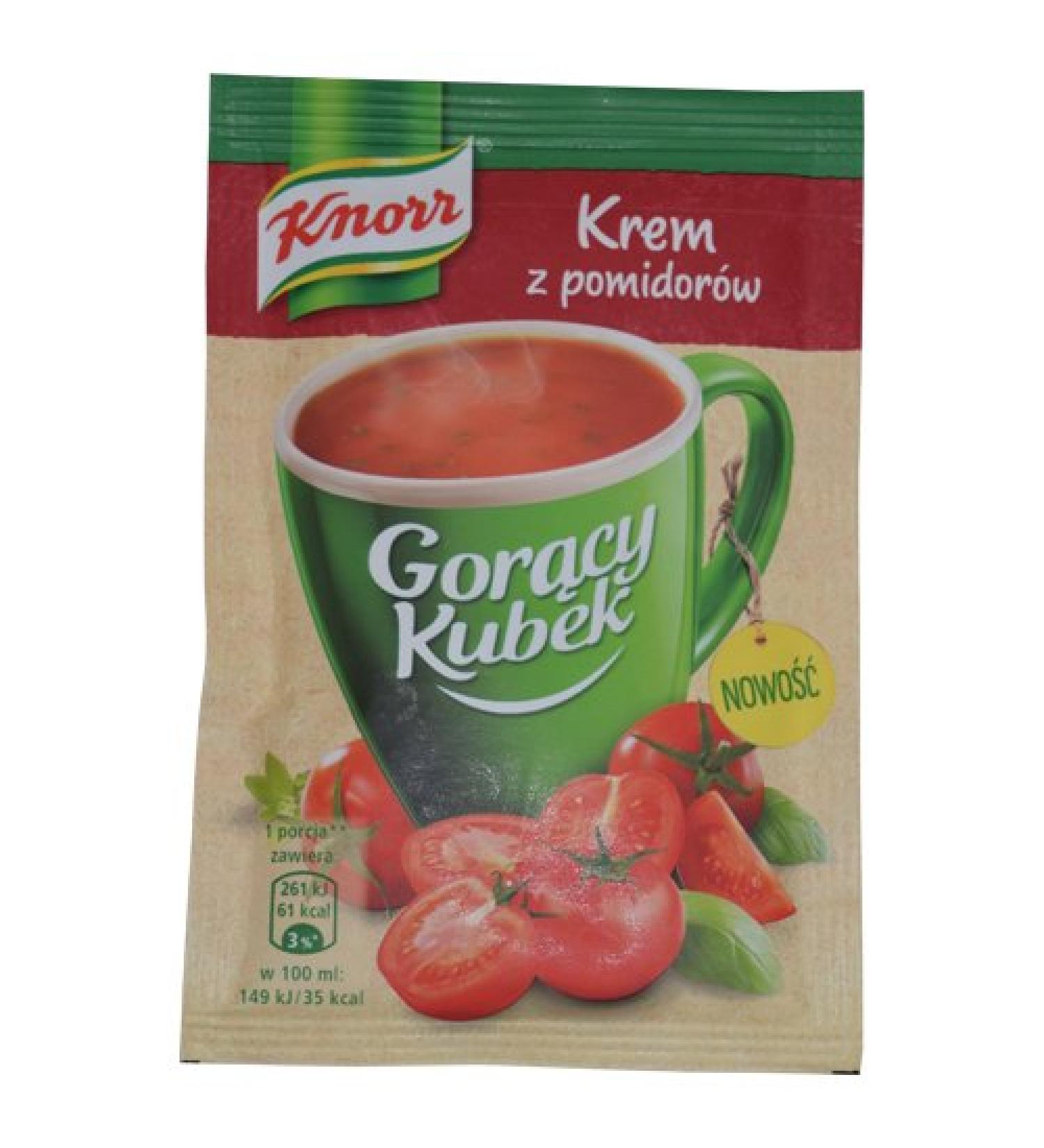 Knorr Goracy Kubek Creme of Tomatoes 18g (Pack of 5)