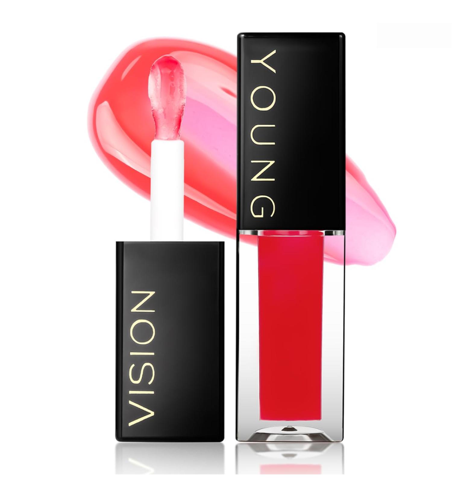 YOUNG VISION Lip Glow Oil - Moisturizing Lip Gloss with Jojoba Seed Oil for Plumping Shine | Shop Internationally - Buy Online on GoSupps.com