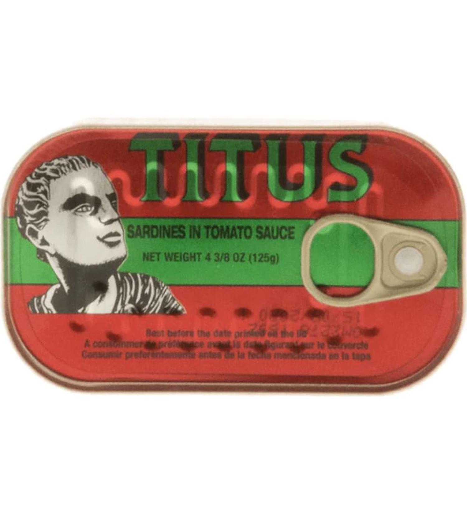 MASTitus Sardines in Tomato Sauce 125g Box of 3-Fd