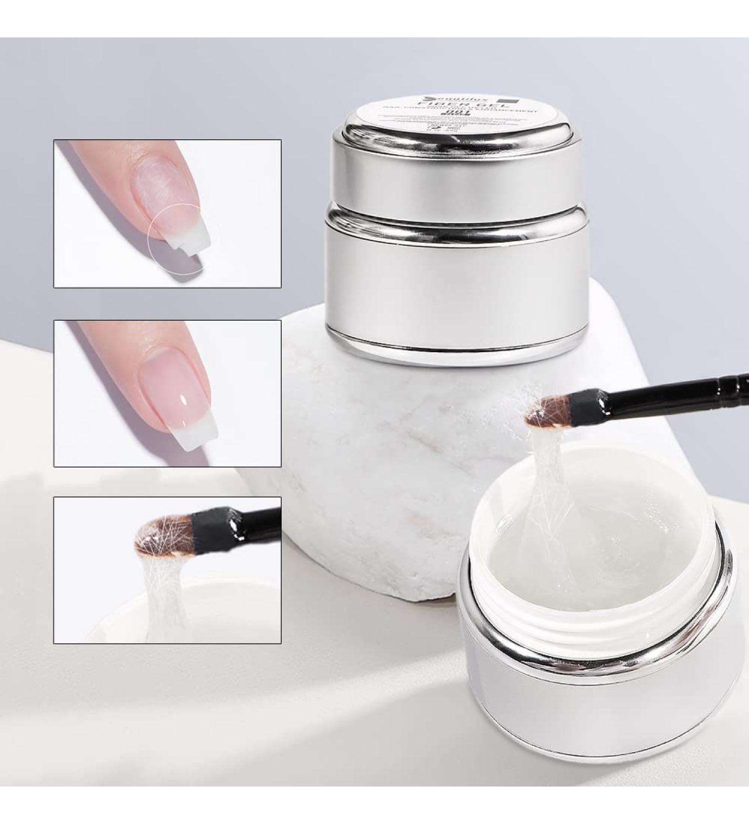 Beautilux Fiberglass Gel 55g UV Led Nail Extension Fiberglass for Repairing Broken Nails and Nail Care Fibreglass Gel - Buy Online on GoSupps.com