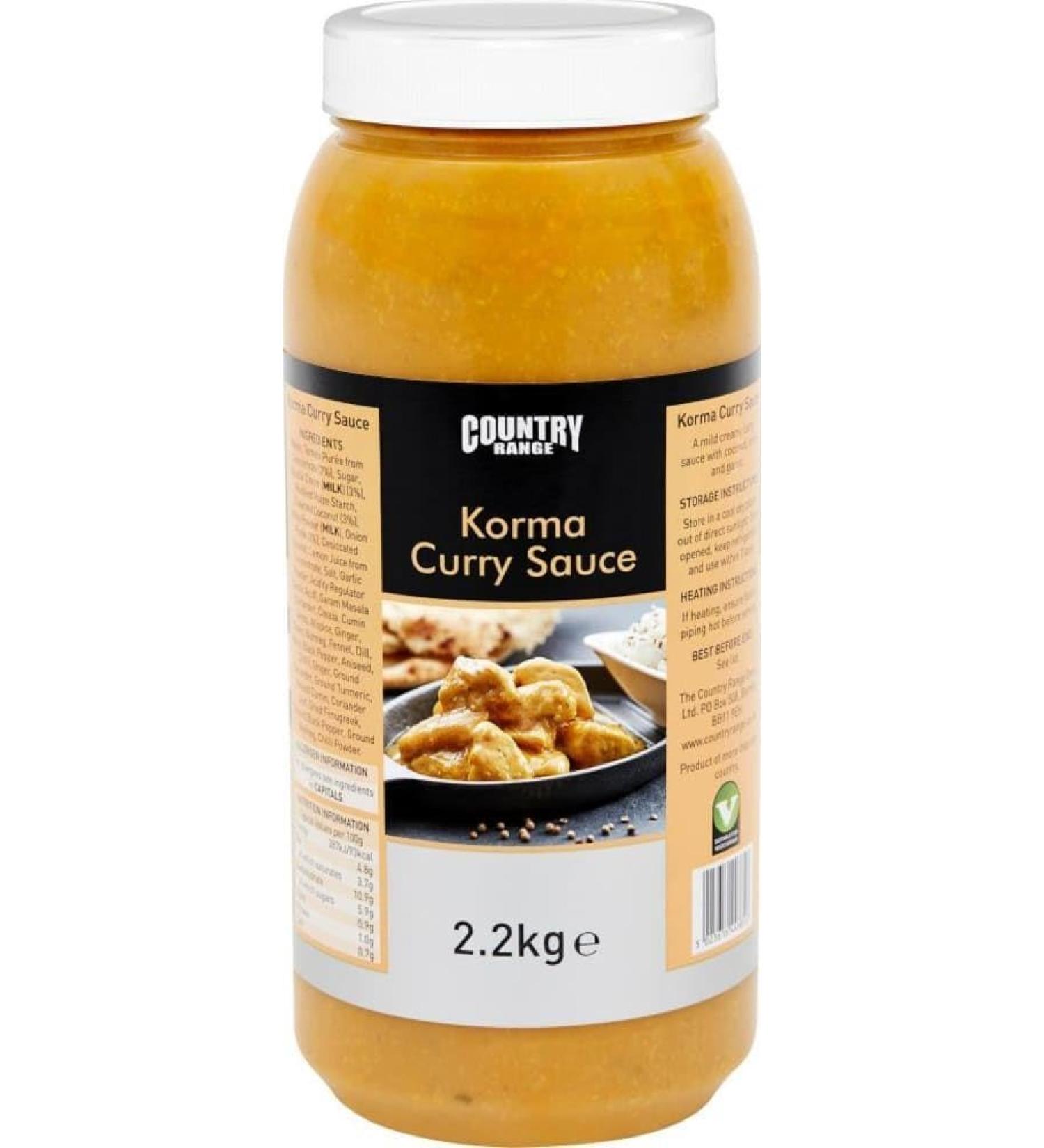 Country Range Korma Curry Sauce 2.2kg