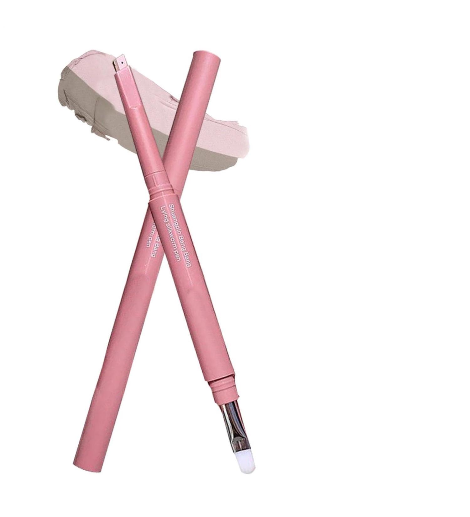 Eyebrow PencilPrecision Double Ended Eyebrow Pencil Highlight Shadow Tool Angled Tip Applicator for Makeup Beauty Daily Party Social Girls Women 02 - Buy Online on GoSupps.com