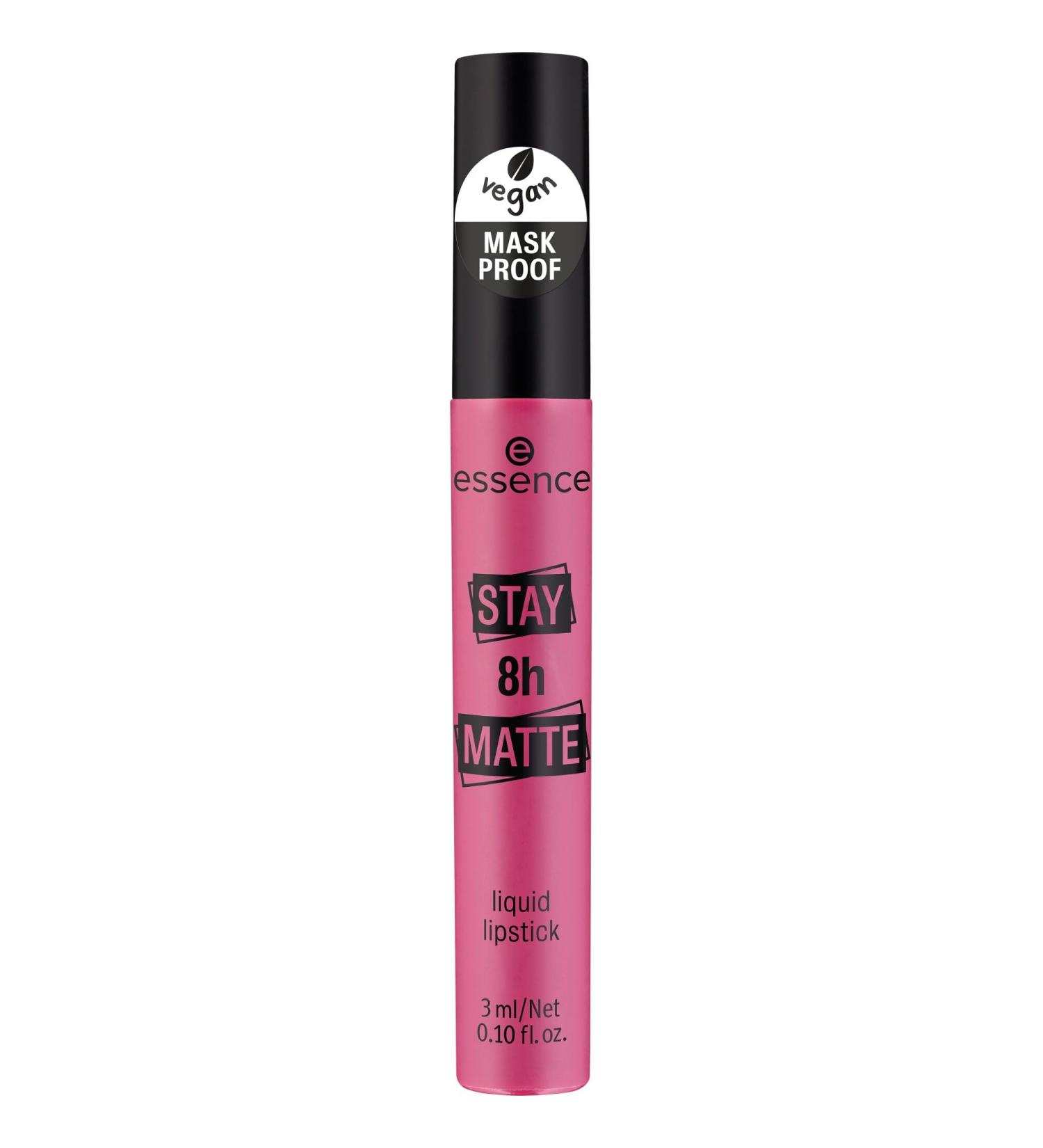 Essence Cosmetics STAY 8h MATTE Liquid Lipstick 06 To Be Fair - Long-Lasting Smudge-Proof Formula | International Shipping Available - Buy Online on GoSupps.com