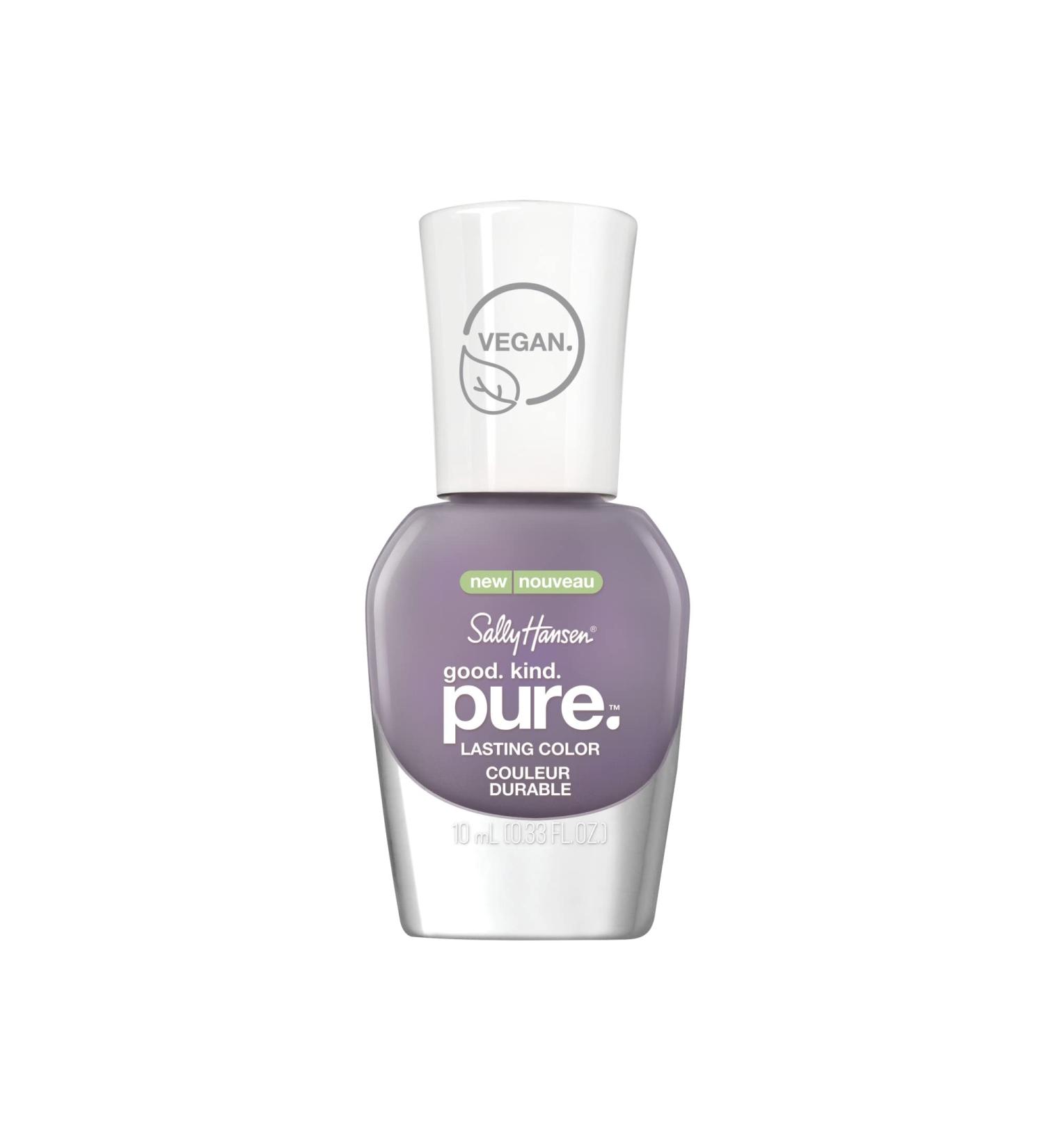 Sally Hansen Good.Kind.Pure Nail Polish - Lavender Haze 0.33 Fl Oz (Pack of 1) - Buy Online on GoSupps.com