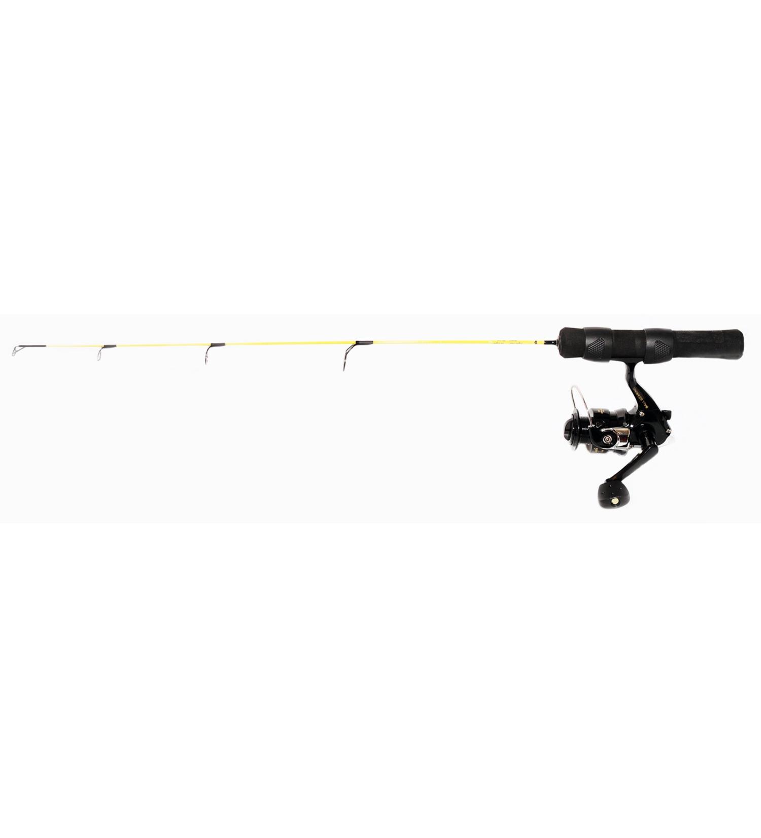 Eagle Claw Ice Light Fishing Combo 28-Inch Yellow