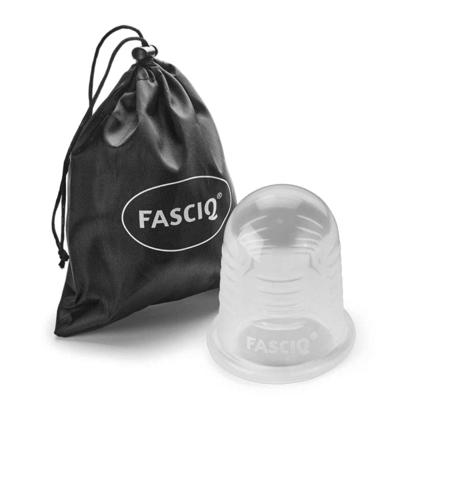 Fasciq Silicone Cup - Anti-Cellulite & Anti-Aging Cupping Therapy | High-Quality Massage Cups for Pain Relief - Buy Online on GoSupps.com