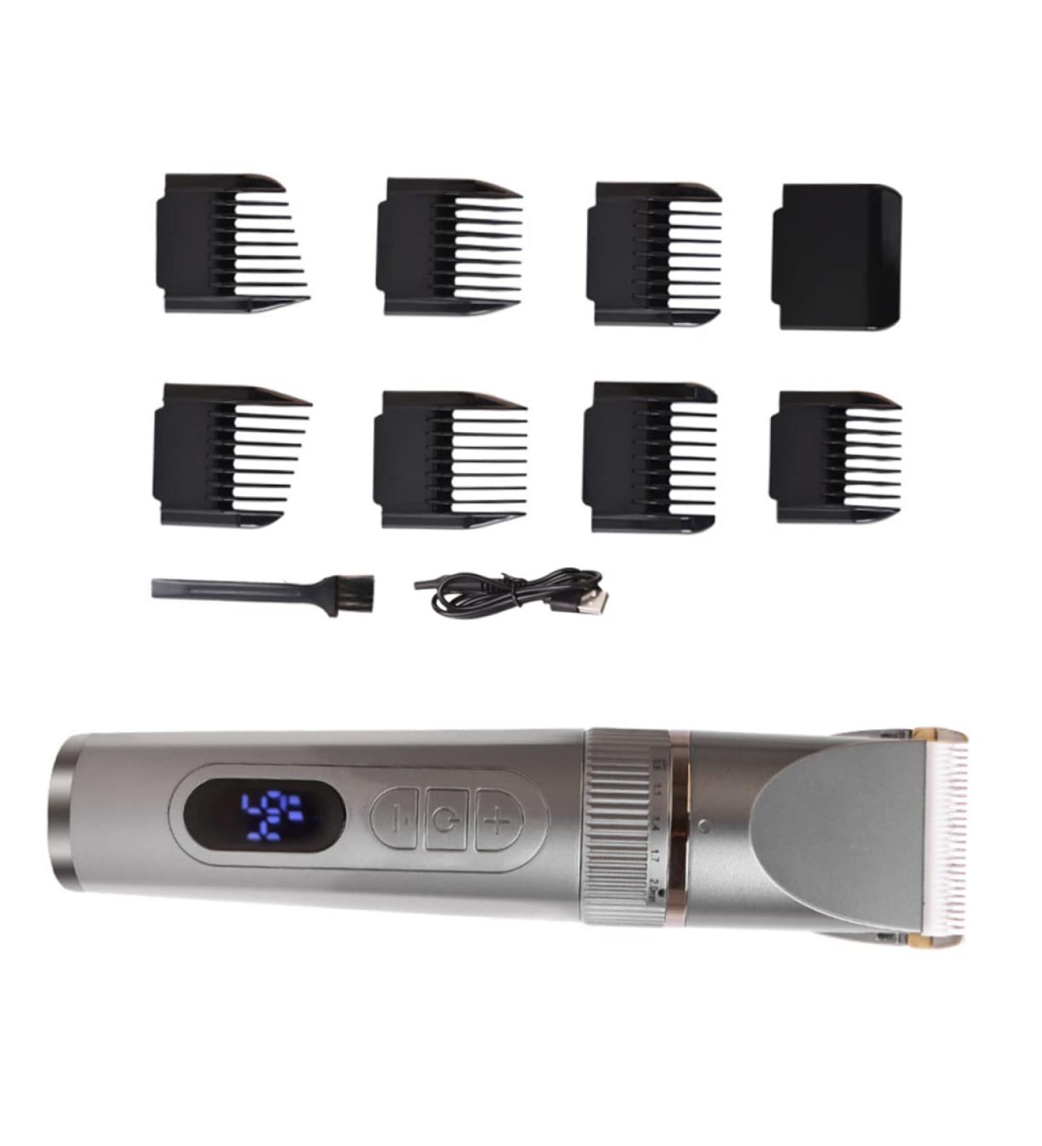 Ipetboom 1 Set Hair Clipper Electric Rechargeable for Men Hair Trimmer for Men Mens for Shaving Men Hair Hair Portable Water Proof Barber Supplies - Buy Online on GoSupps.com