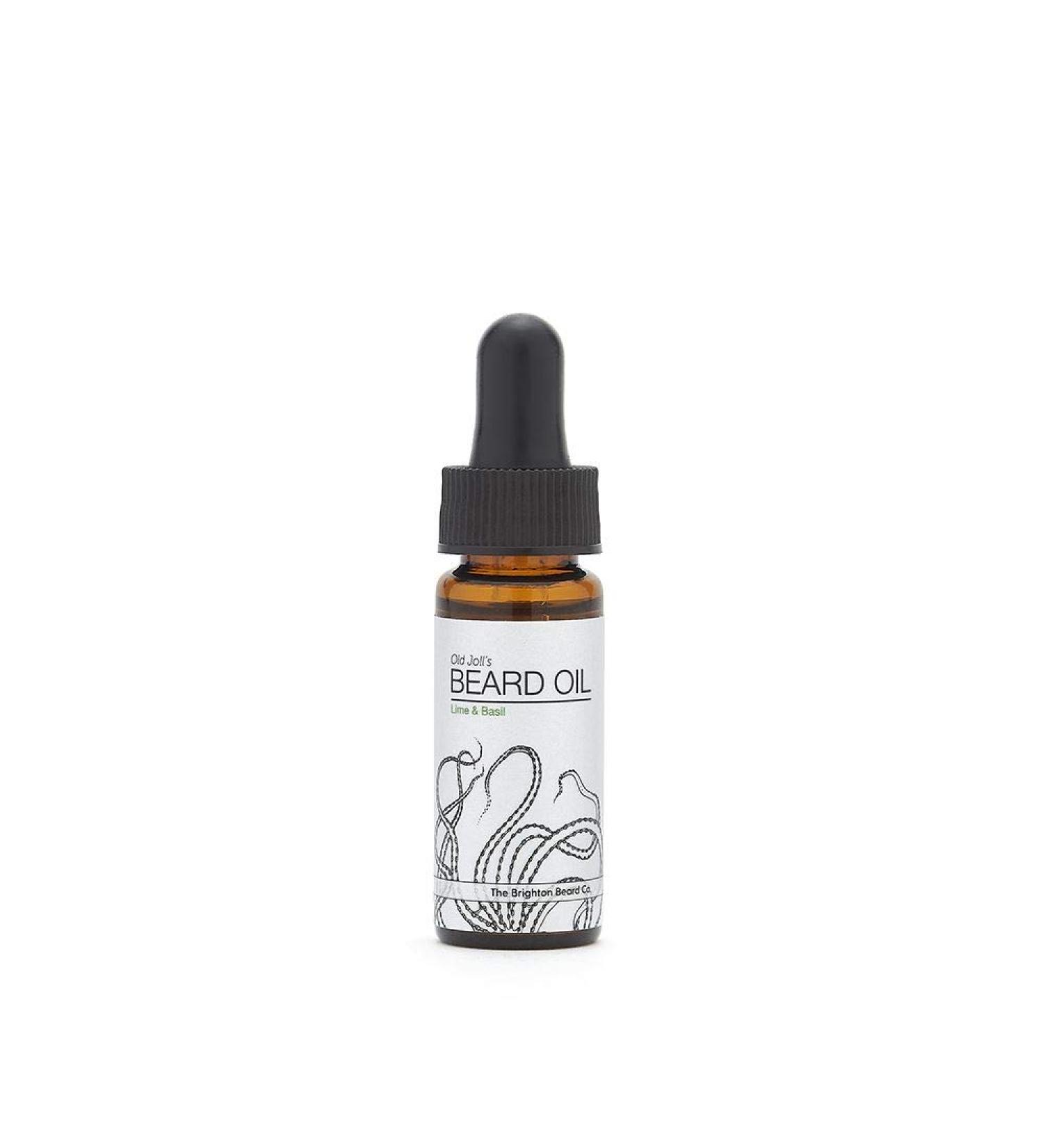 Brighton Beard Company Lime & Basil - Nourishing Handmade Beard Oil 10ml | Premium Grooming for Healthy Beards - Buy Online on GoSupps.com