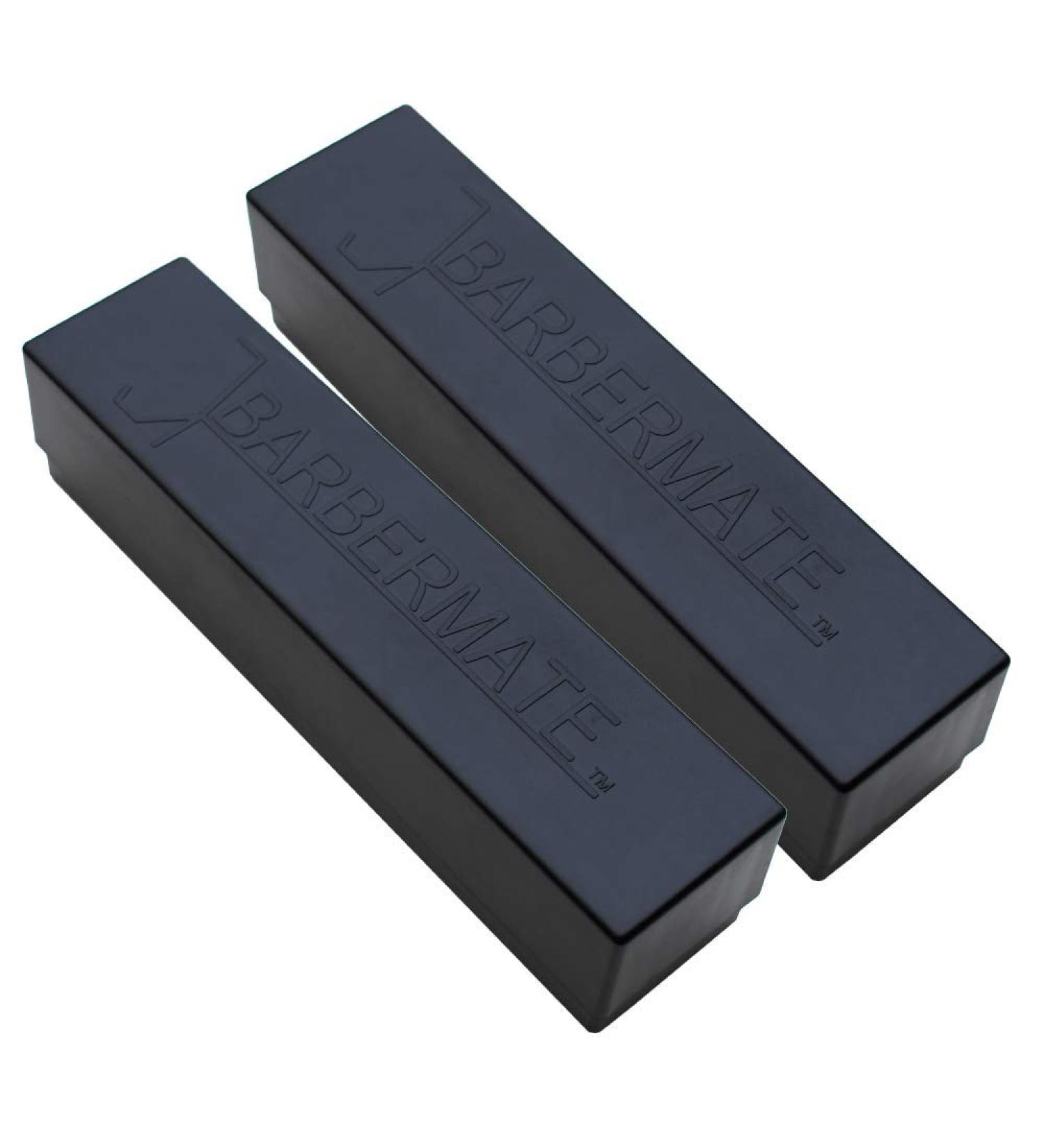 2 Pack Black BarberMate Blade Caddy with Detachable Lid - Convenient Blade Storage Solution - Buy Online on GoSupps.com