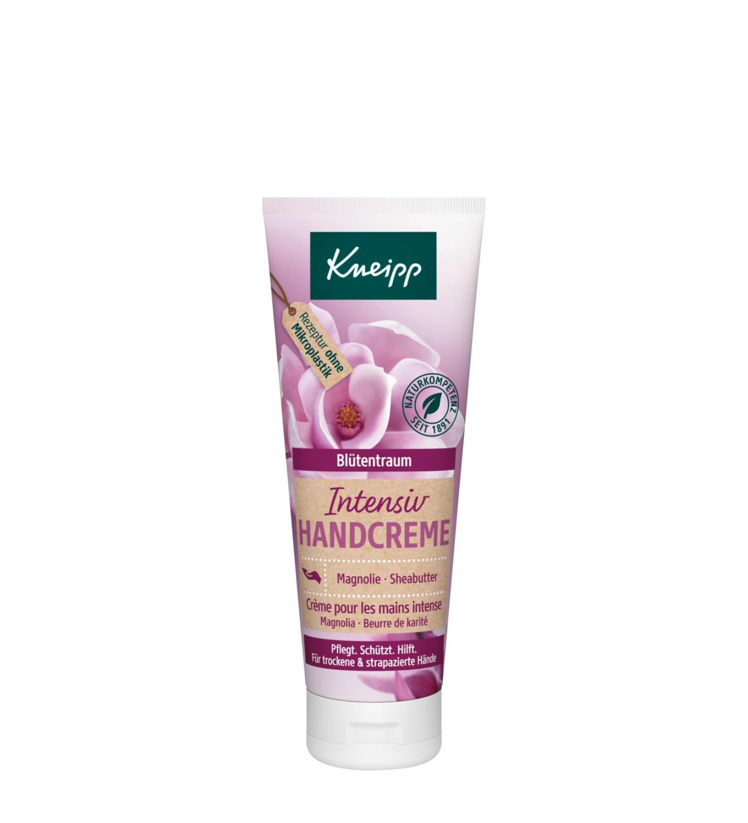 Kneipp Intensive Hand Cream - Extra Rich Shea Butter & Magnolia - 75ml | Nourishing Moisturizer for Soft Hands | International Shipping - Buy Online on GoSupps.com