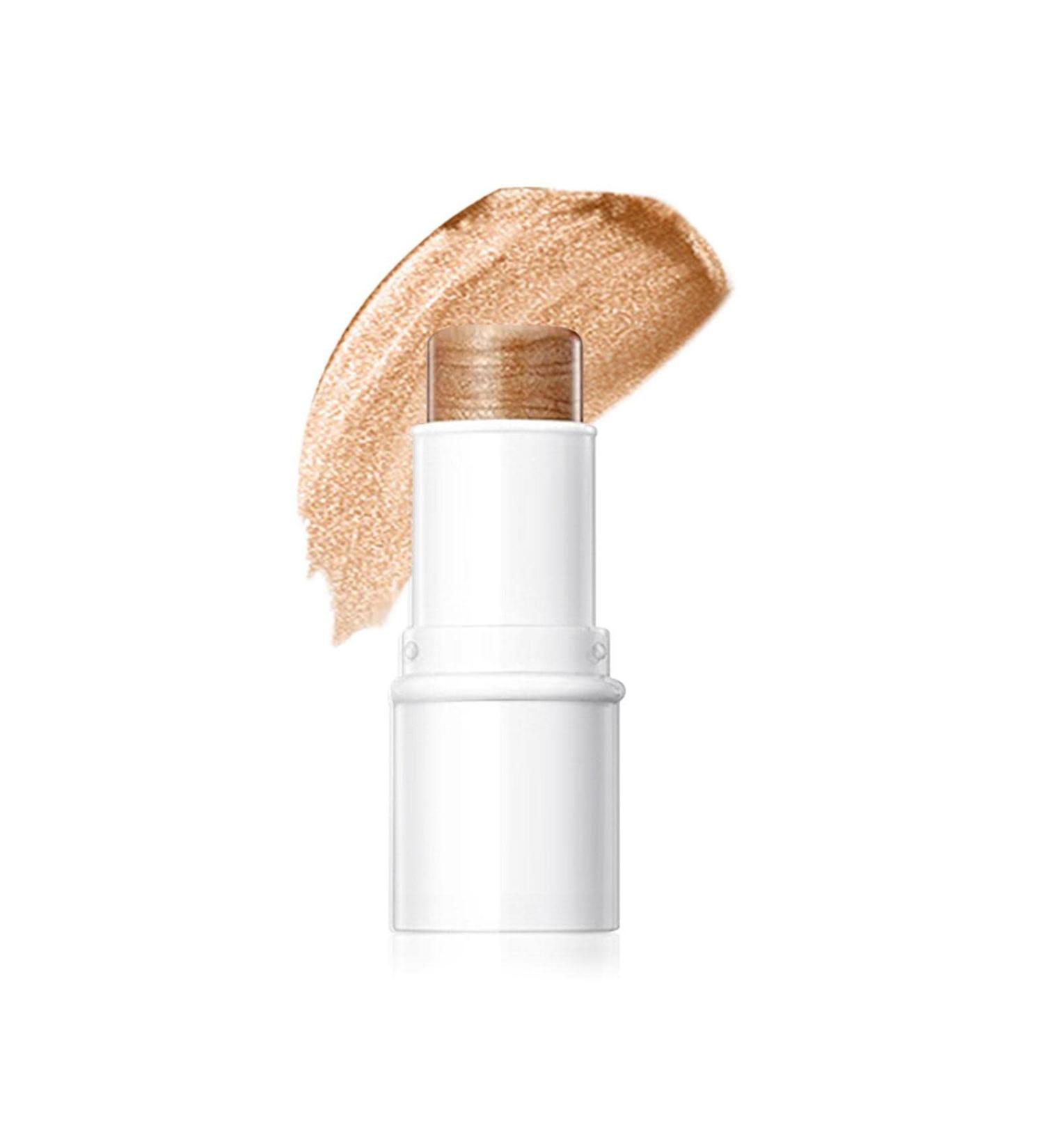 Multifunctional Makeup Stick 3D Highlighter Blush and Rouge Lip Stick Waterproof Highlighter Blush Stick Cream Texture Anti-Sweat Makeup Stick for Cheeks Lips and Eyes Highlighter (No. 01) - Buy Online on GoSupps.com