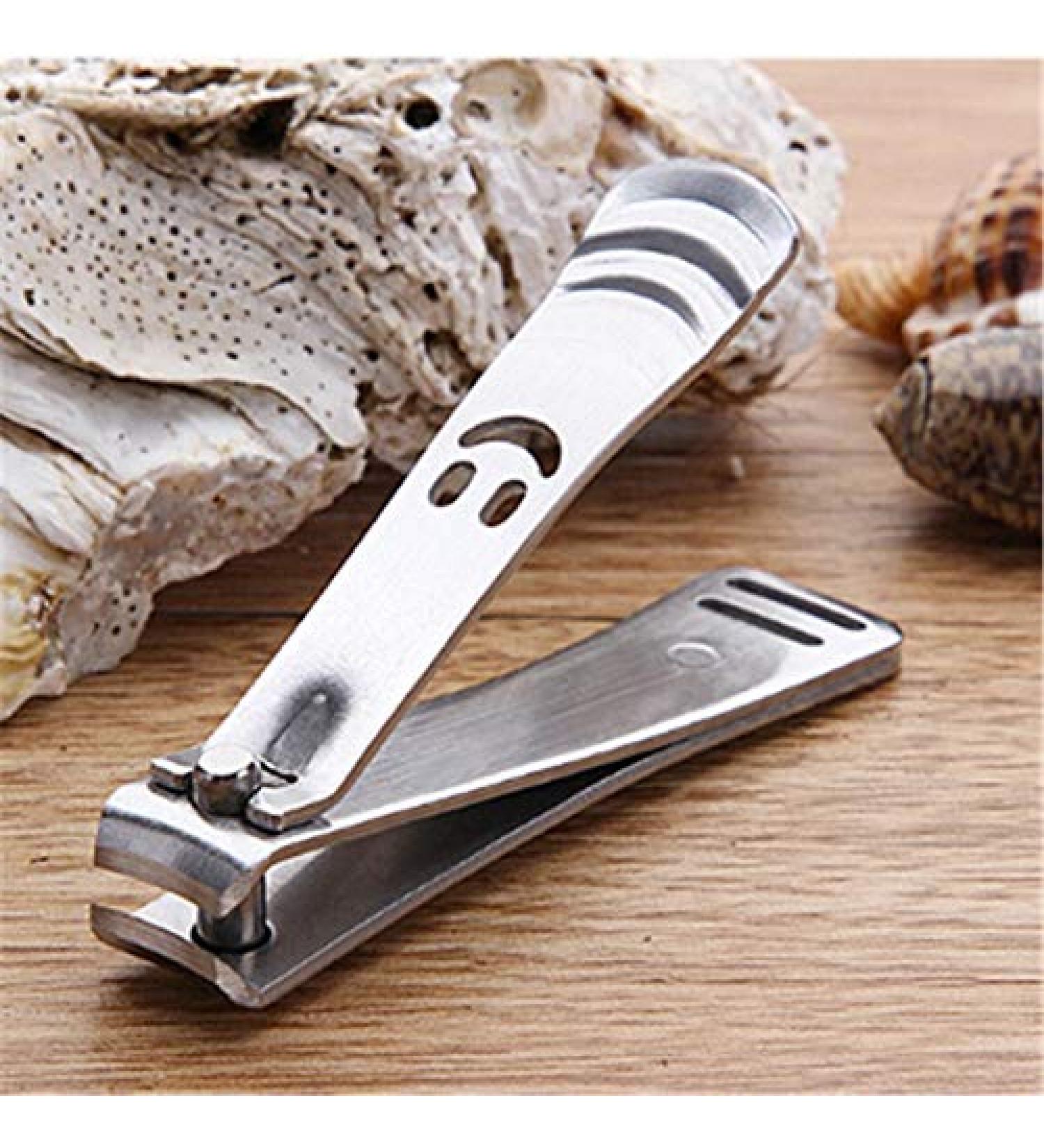 PSGS 1PC Smiley Nail Clippers High-Grade Stainless Steel Sanding Trumpet Cute Manicure Cutters Nail Scissors Tools - Buy Online on GoSupps.com