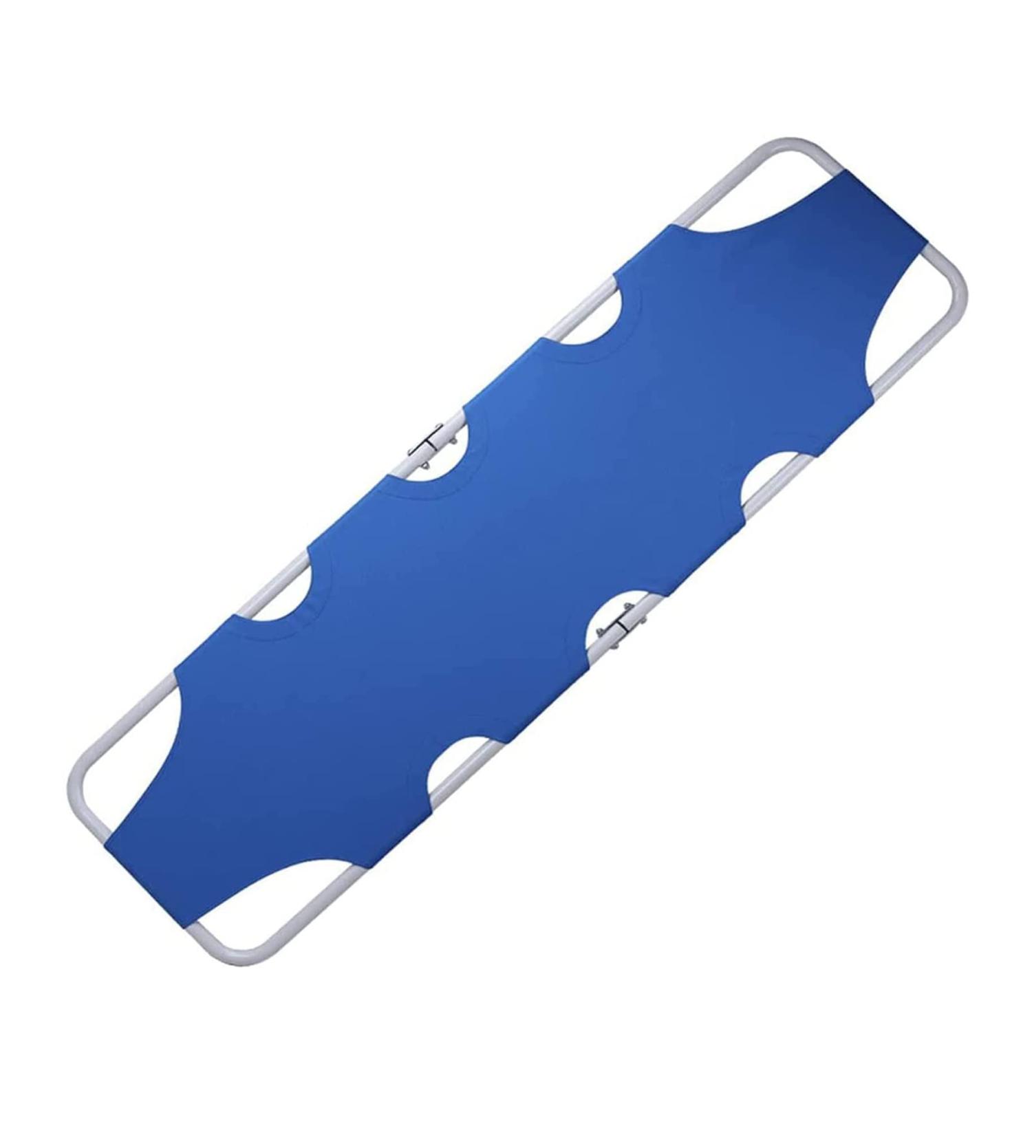 Portable Foldable Emergency Rescue Stretcher Oxford Fabric Flat Foldaway Stretcher Patient Transport Aluminum Alloy Stretcher Bed for Ambulance - Buy Online on GoSupps.com