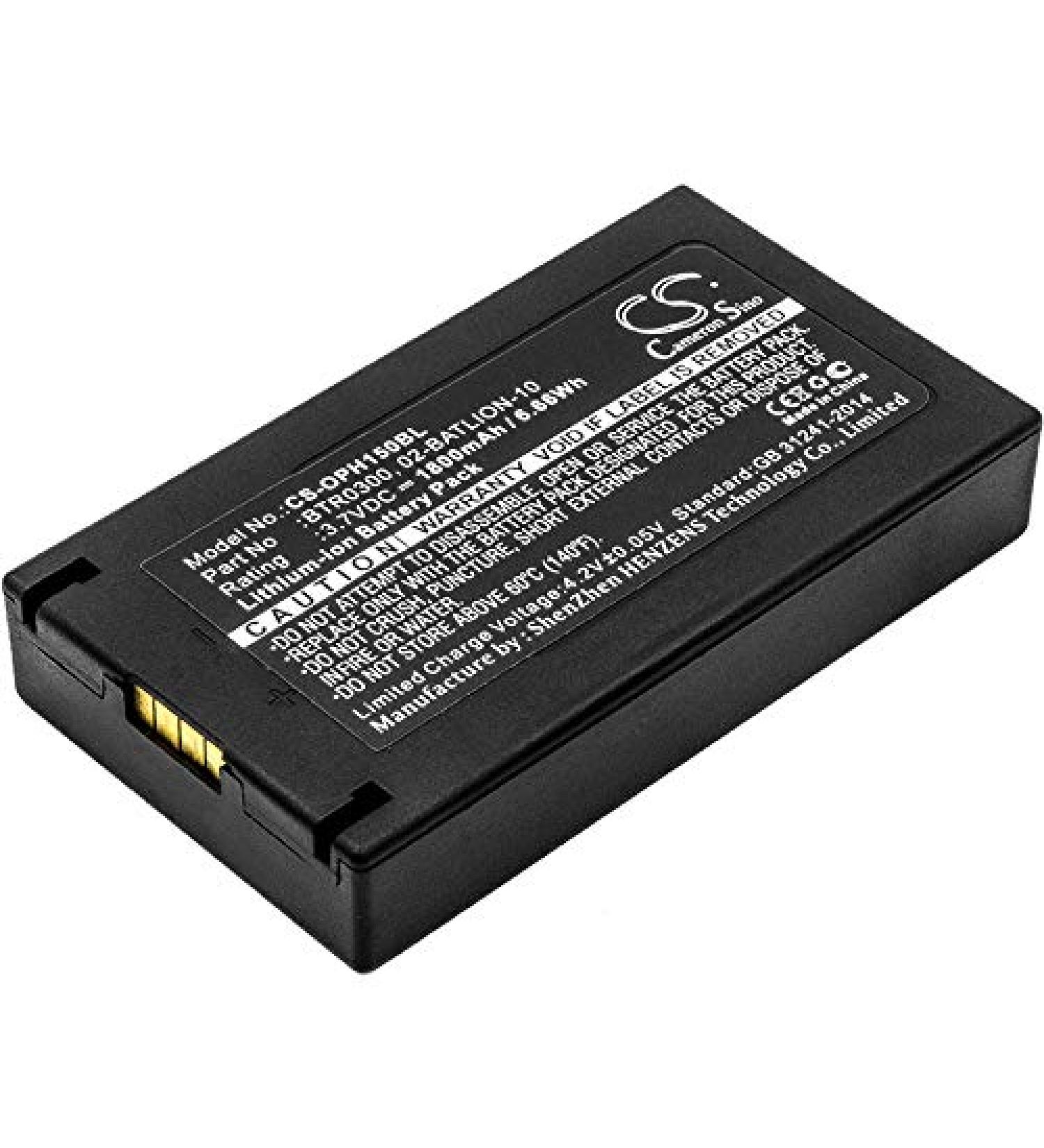 Buy BTR0300 02-BATLION-10 11855 BP07-000120 BTR0500 1800mAh Battery - Compatible with H-15a PX35 PX25 H-15AJ H-15b H15 3.7V | International Shipping Available - Buy Online on GoSupps.com