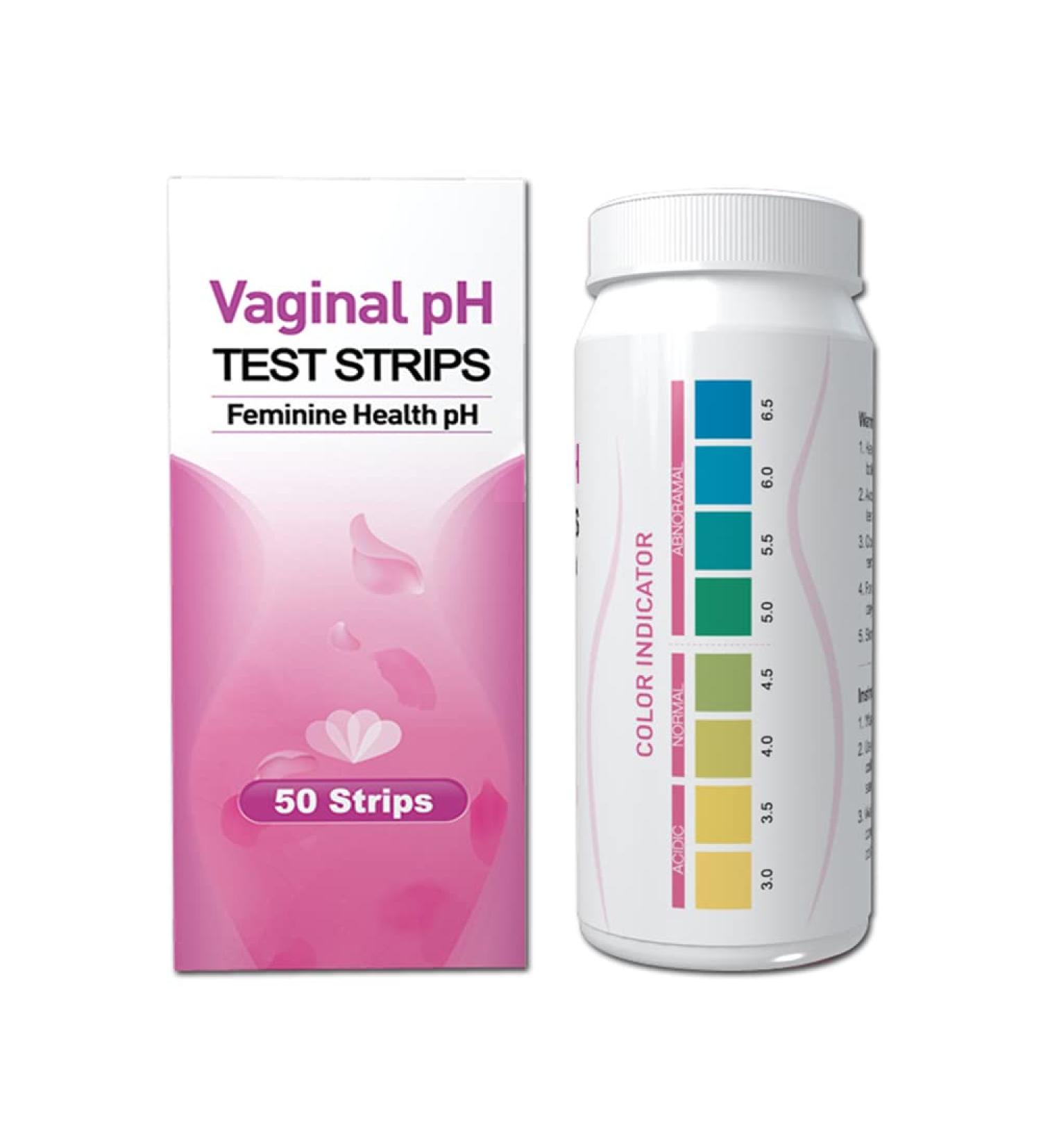 Colilove Vaginal Health pH Test Strips (50 Count) - Monitor Feminine pH Balance & Infections - Buy Online on GoSupps.com