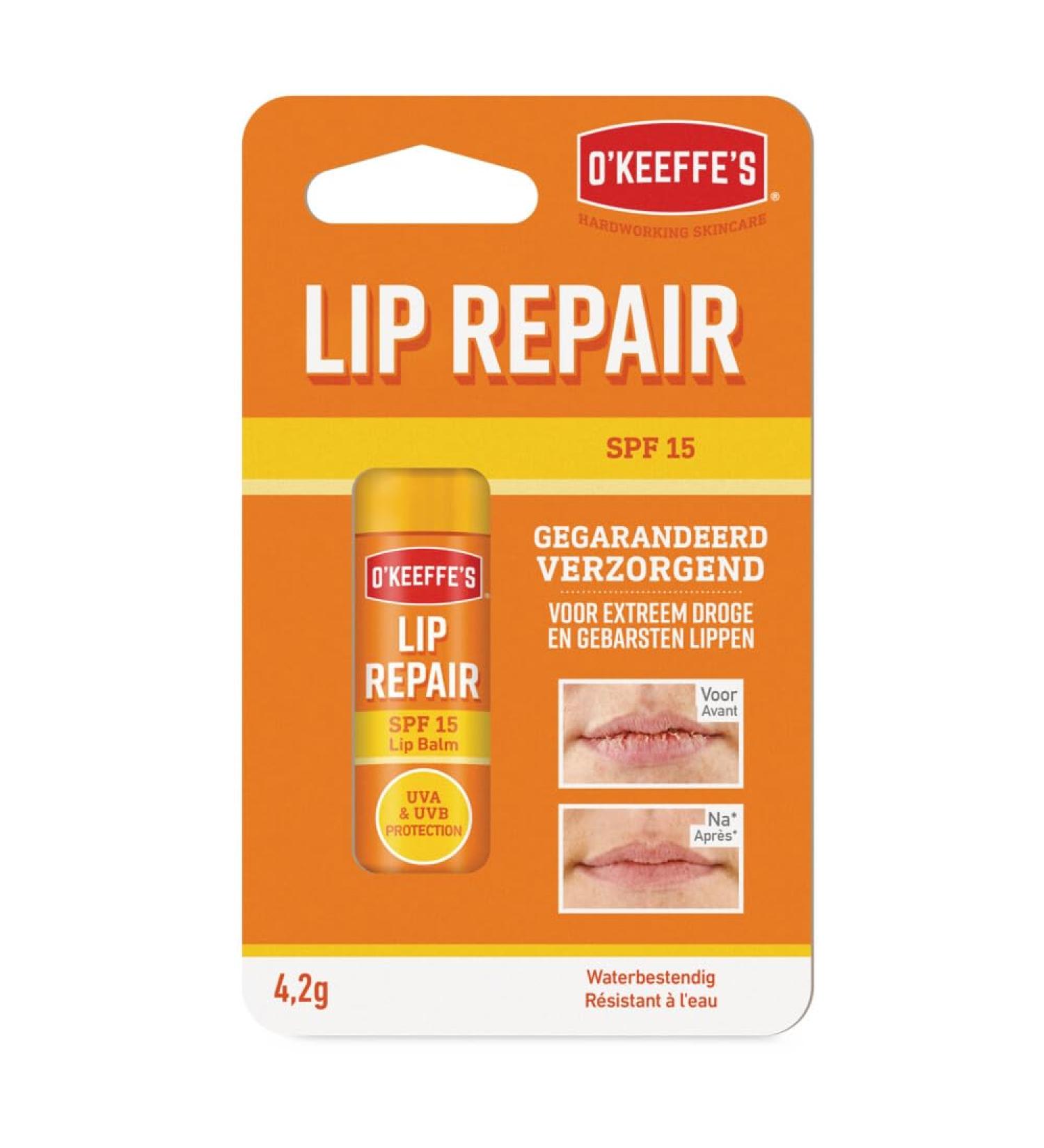 O Keeffe S Lip repair & protect SPF15 blister 4g