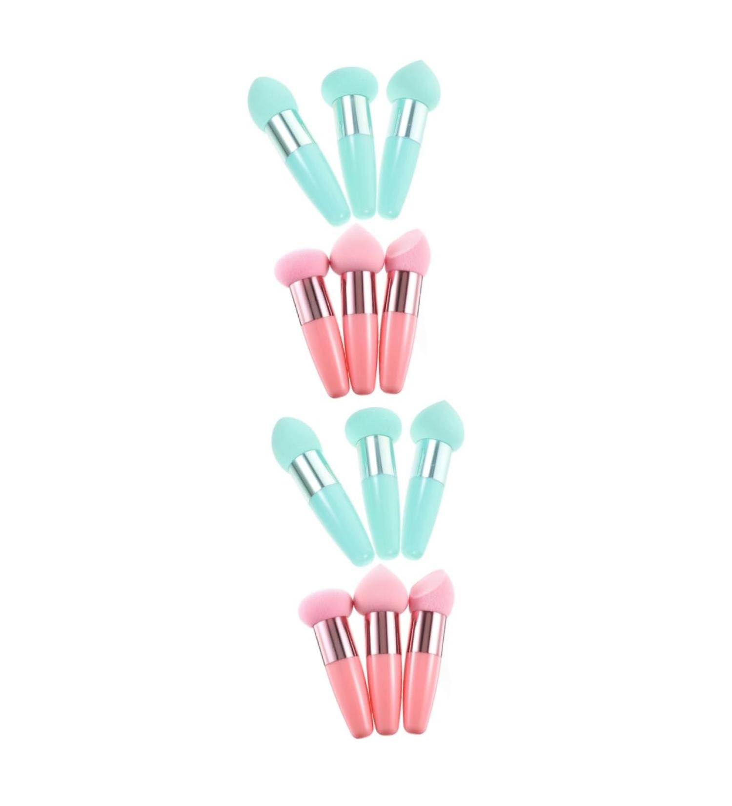 Beaupretty 12 pcs Mushroom Makeup Brush Set - Travel-Friendly Concealer Sponge Applicators in Assorted Colors - Buy Online on GoSupps.com
