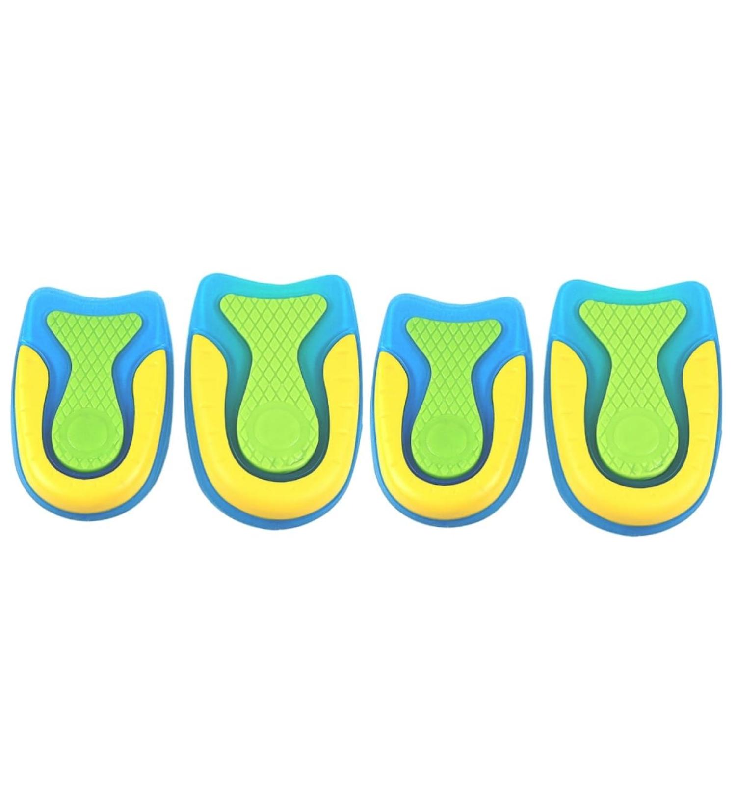 NOLITOY 4 Pairs Heel Pads - Best Absorption Insoles & Half Insoles for Comfort | International Shipping Available - Buy Online on GoSupps.com
