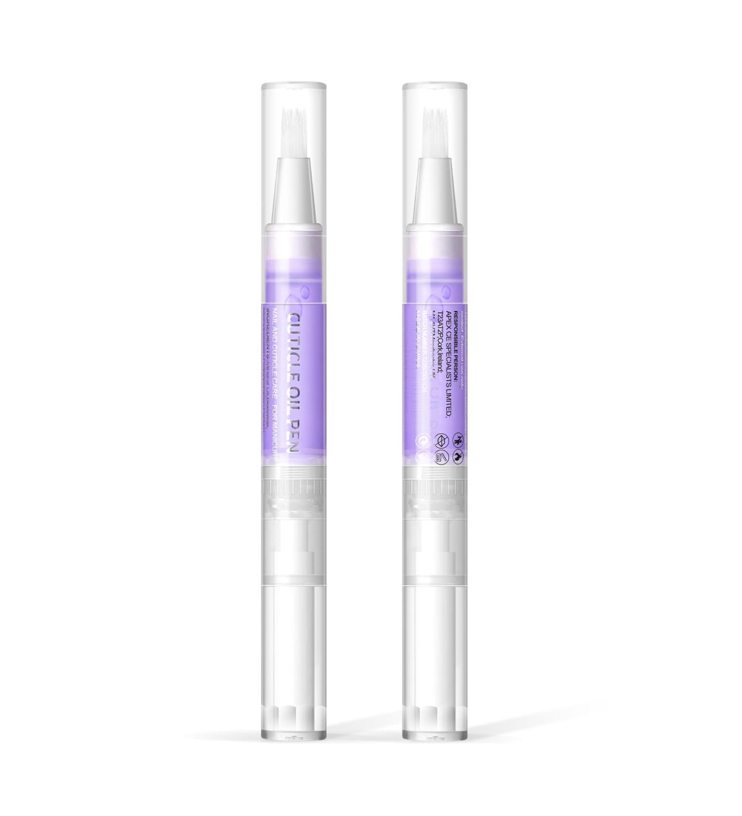 Cuticle Oil Lavender Natural Ingredients Nail Nutrient Oil Pen for Nail Growth Care Nail Treatments Prevent Pen Dry Cracking Deep Nourishment Pen for Ideal Gifts color03 - Buy Online on GoSupps.com