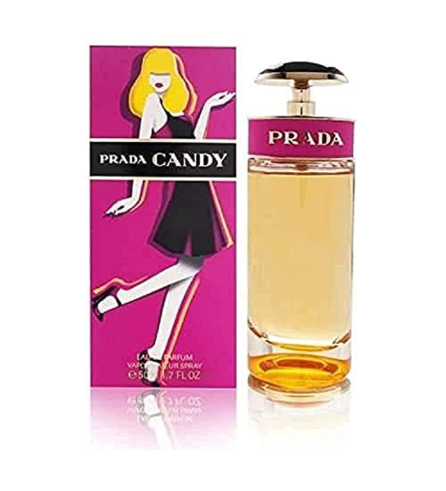 Prada Candy by Prada for Women 1.7 oz Eau de Parfum Spray 1 Ounce (Pack of 1) burgundy - Buy Online on GoSupps.com