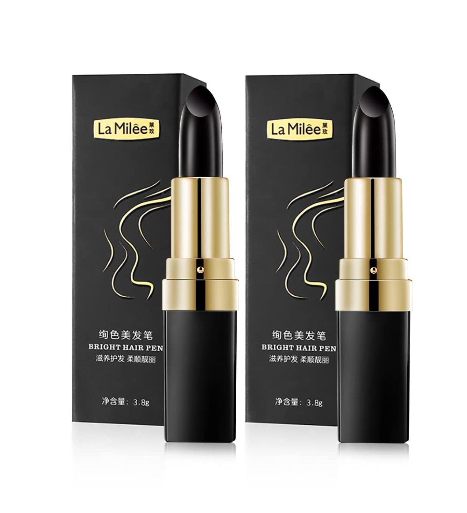Lamilee Hair Color Pencil for Roots - Instant Gray Root Coverage Cream Stick (2 Black) - Buy Online on GoSupps.com