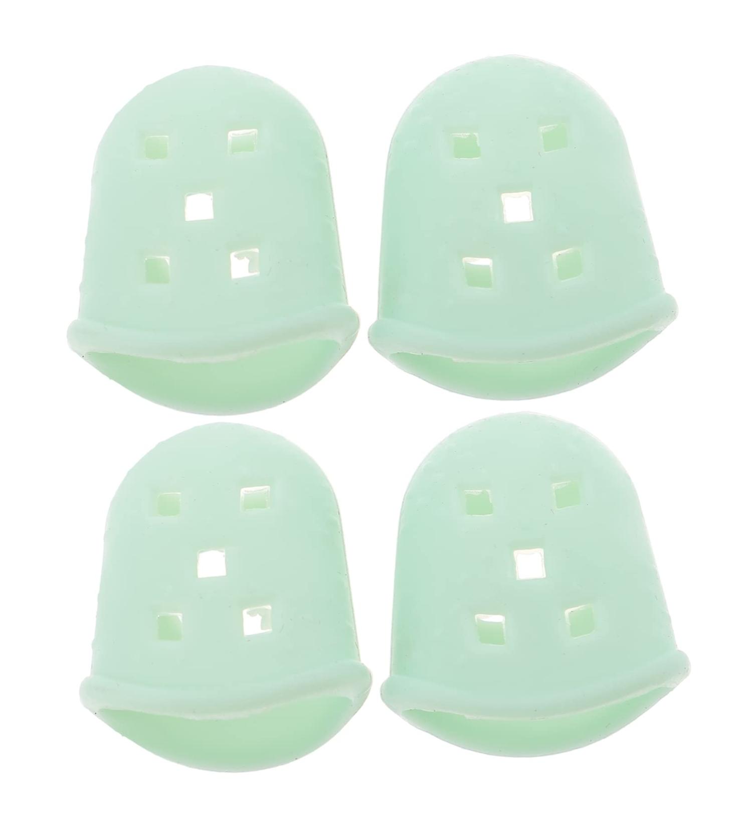 2 Pairs Kalimba Finger Cots | Silicone Thumb Protectors & Covers for Optimal Playing Comfort - Buy Online on GoSupps.com