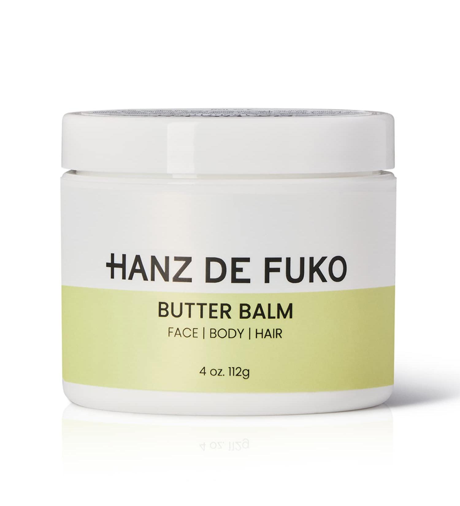 Hanz de Fuko Butter Balm - 4 oz | Moisturizing Botanical Balm for Face, Hair & Body | Soothes & Repairs - Buy Online on GoSupps.com
