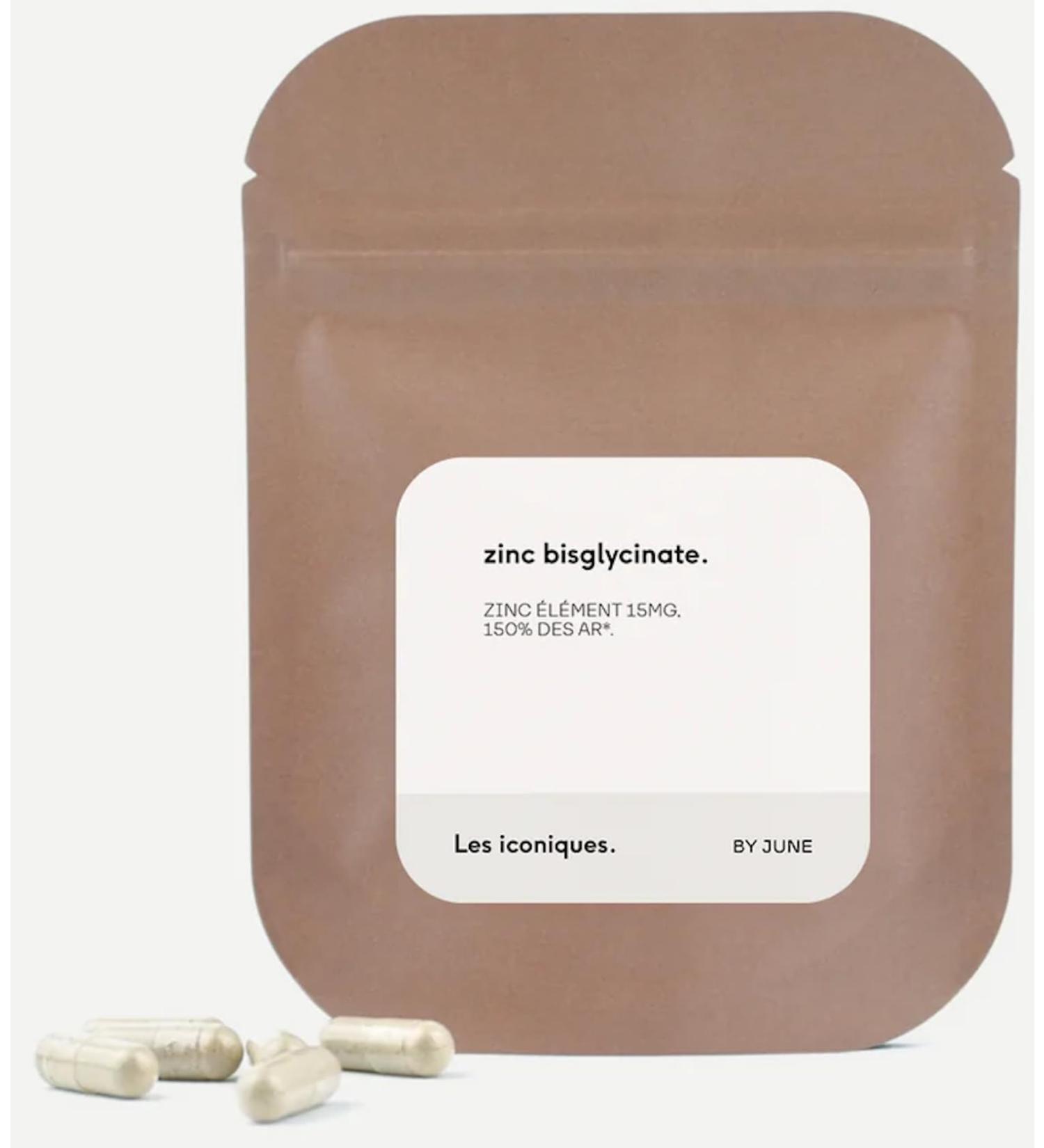 Zinc Bisglycinate Strengthens Immunity and Supports Healthy Skin Optimal Assimilation 2 Month Cure 60 Vegetable Capsules Formulated by Pharmacy Doctors the Iconics of June. - Buy Online on GoSupps.com