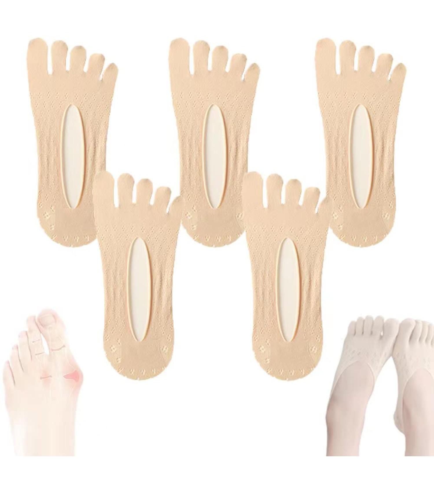 NOWLIN Orthopedic Bunion Relief Socks - Skin Tone, Women's One Size - Buy Online on GoSupps.com