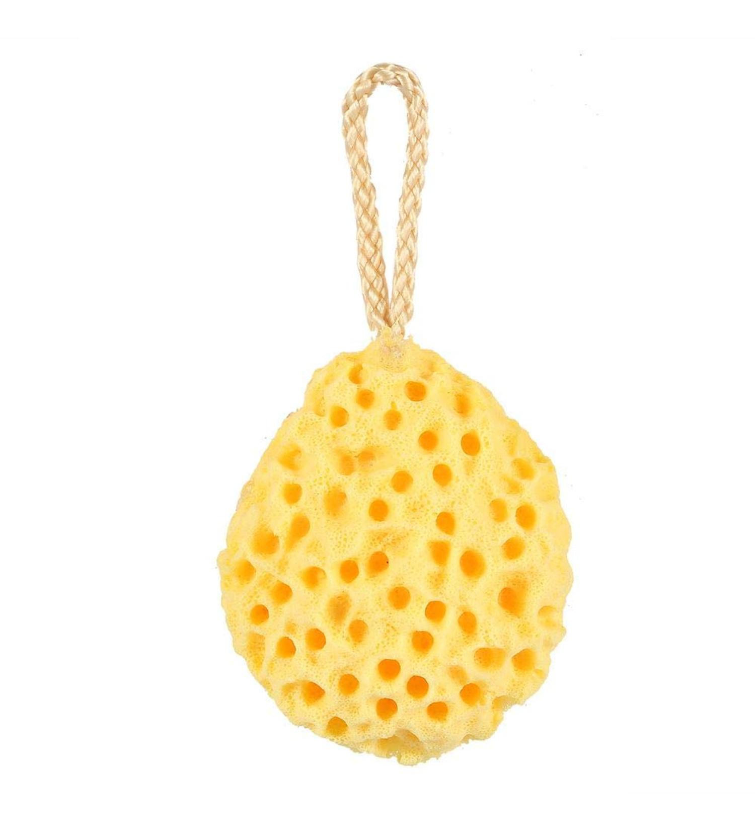 Buy Asixx Hydrophilic Polyurethane Shower Sponge | Soft & Heat Resistant Bathing Sponge in 3 Colors - Easy to Wash & Dry - Buy Online on GoSupps.com